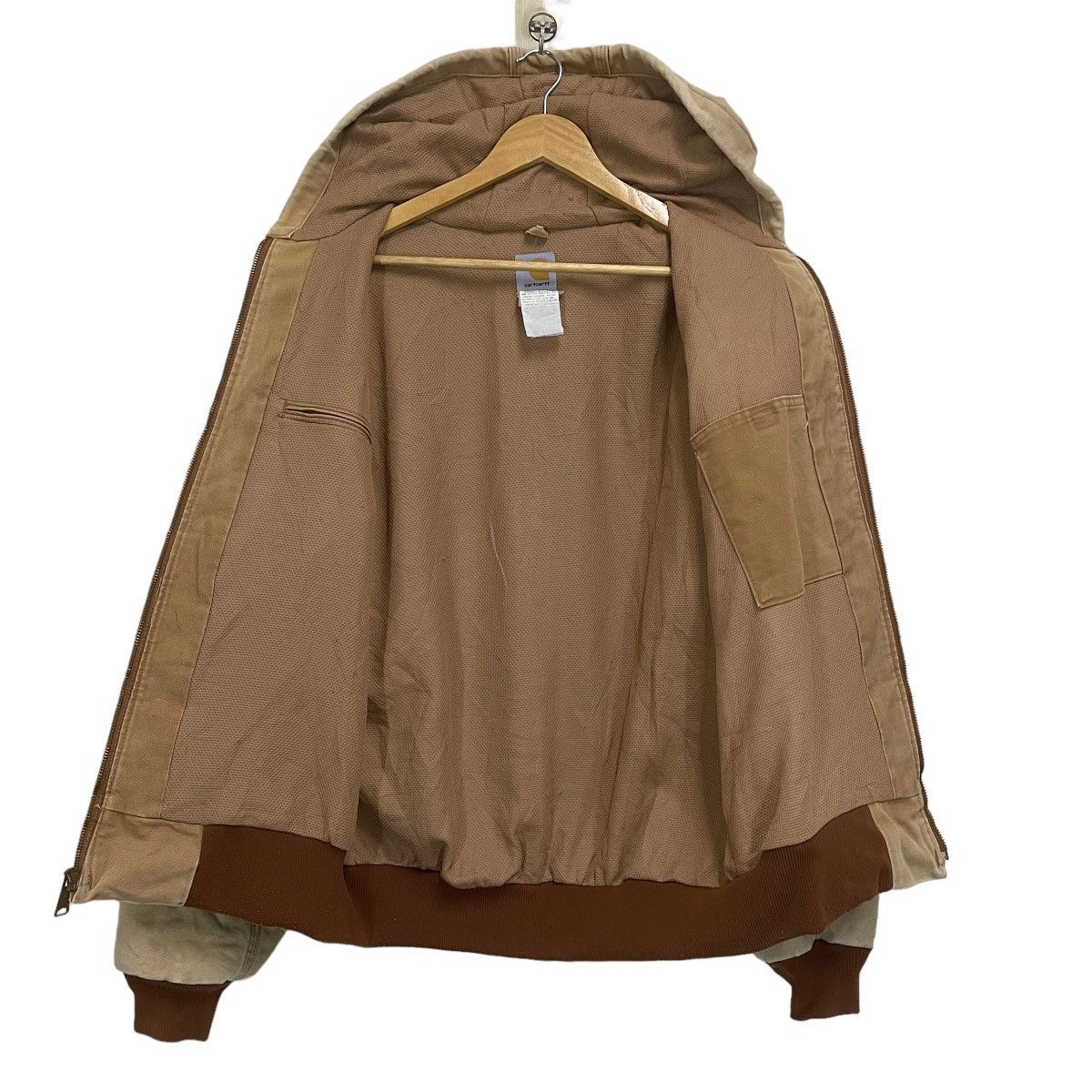 Carhartt × Carhartt Wip VINTAGE 90s CARHARTT HEAVYWEIGHT HOODIES JACKET MADE IN USA Size US L / EU 52-54 / 3 - 9 Thumbnail