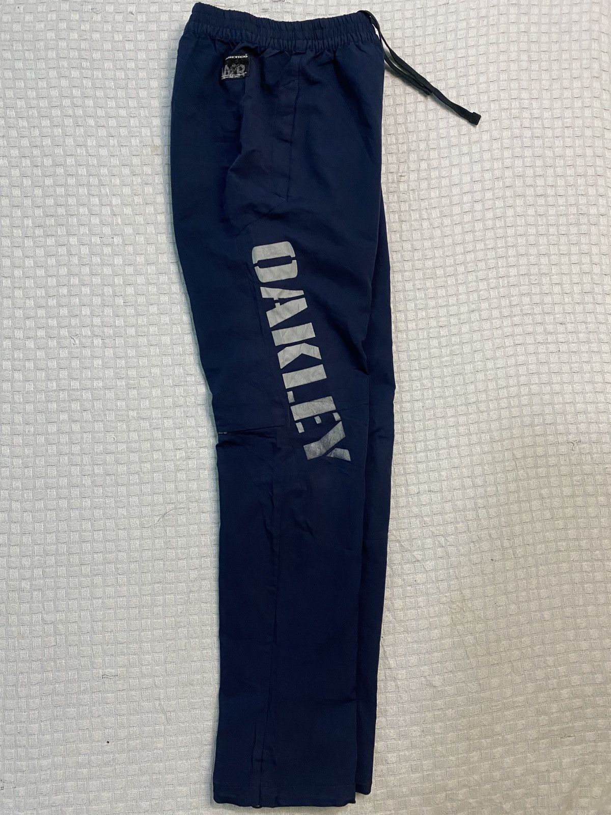Oakley × Vetements 💥 VINTAGE OAKLEY 90S NYLON TRACK PANTS Y2K Size US 26 / EU 42 - 2 Thumbnail