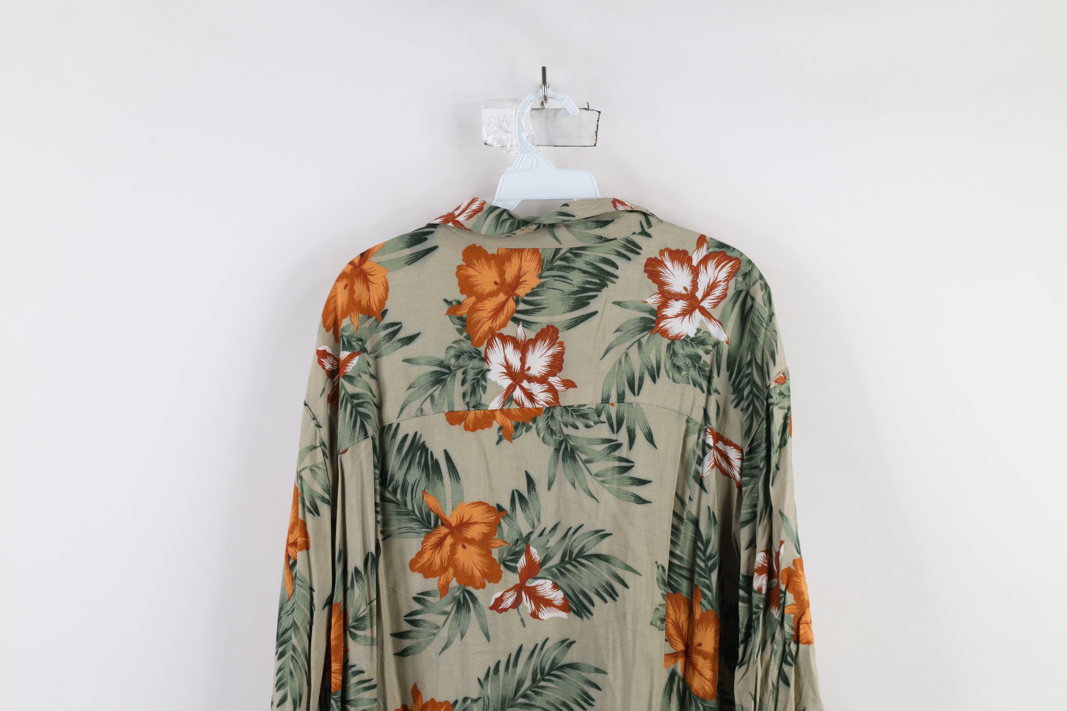 Vintage Vintage 90s Streetwear Flower All Over Print Button Shirt Size US XXL / EU 58 / 5 - 9 Thumbnail