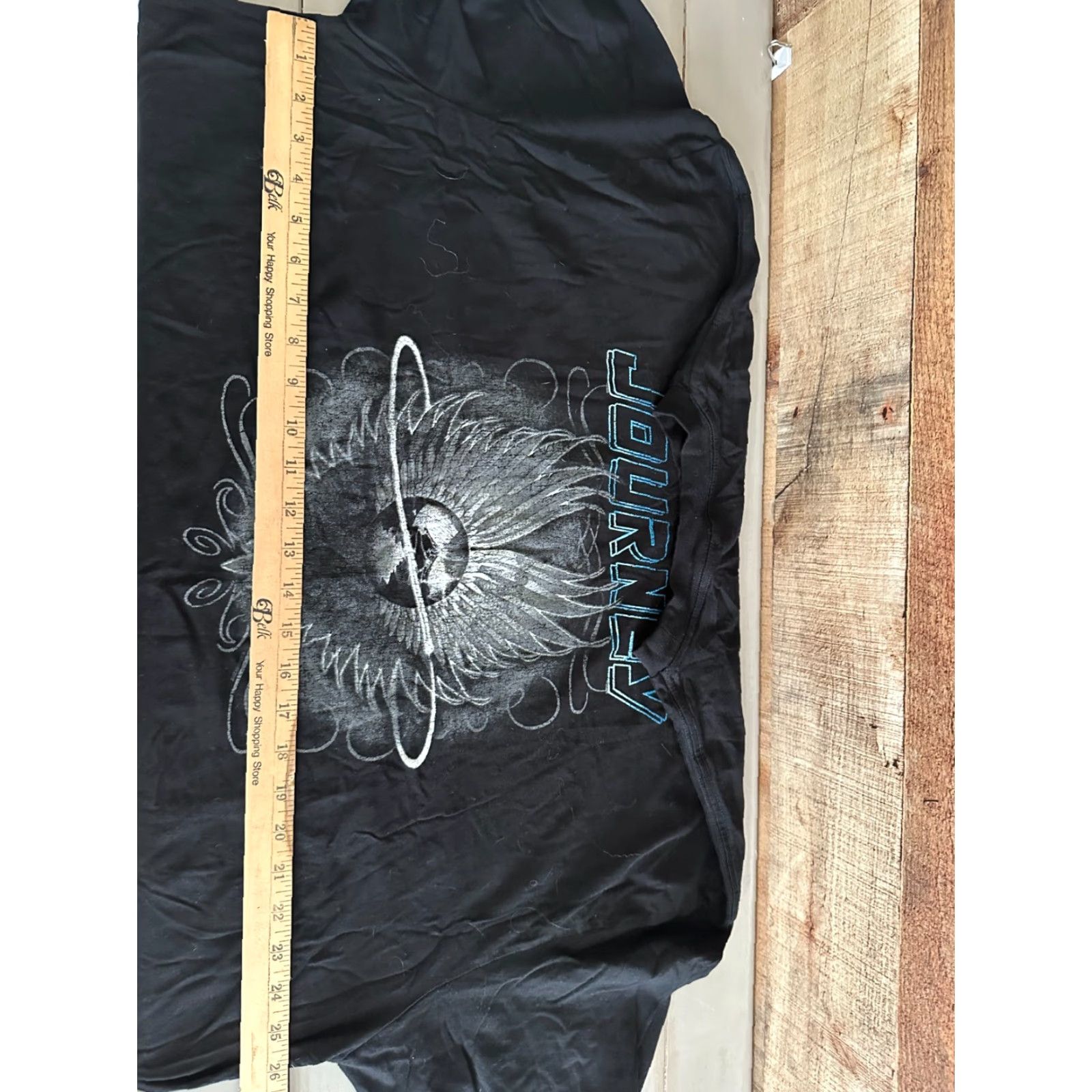 Vintage VINTAGE Journeys Mens Rock T Shirt 3xb Black on a Rock me tag DXL Journey 2017 Mens Size US XXL / EU 58 / 5 - 5 Thumbnail