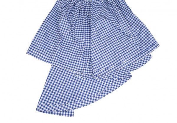 Other Comme Des Garcons Blue Retro Plaid Design Skirt Size M / US 6-8 / IT 42-44 - 5 Thumbnail