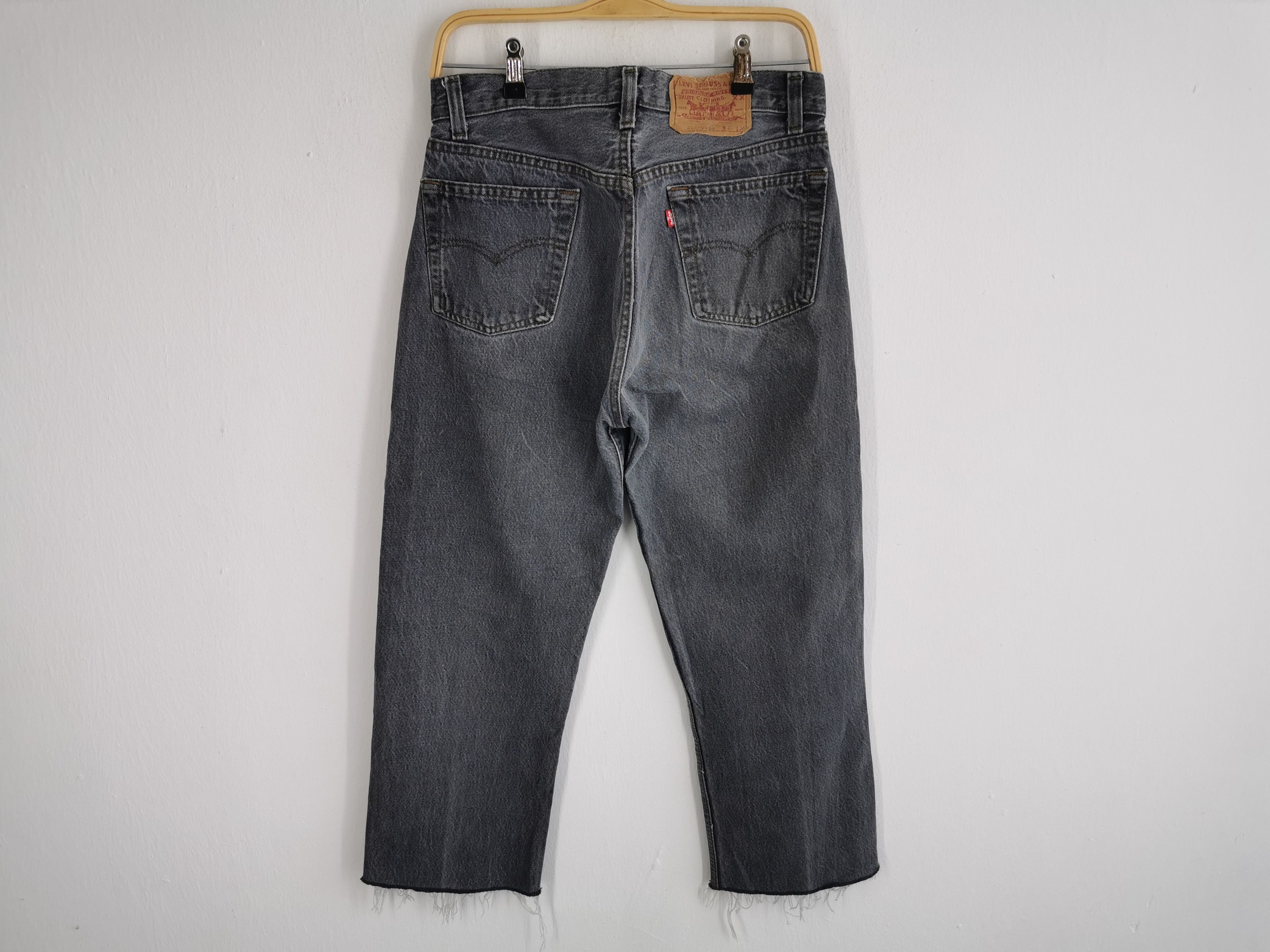 Levi's Distressed Vintage 90's Levis Lot 501 Denim Made In USA Size 27" / US 4 / IT 40 - 3 Thumbnail