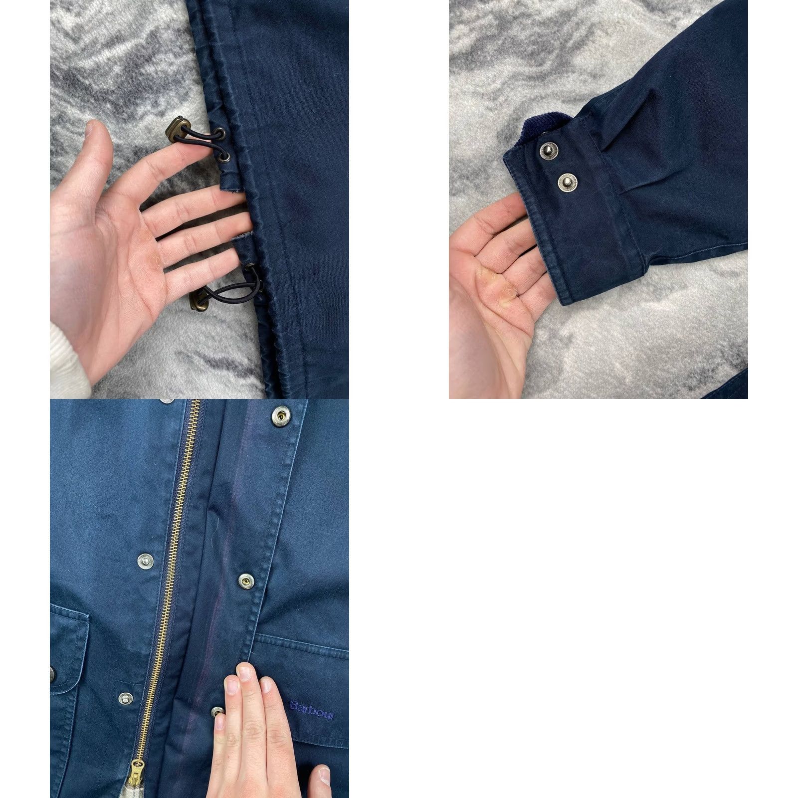 Barbour Barbour Beauleu Light Jacket Men XL Blue Quilted Cotton Zip Casual Spring Fall Size US XL / EU 56 / 4 - 11 Thumbnail