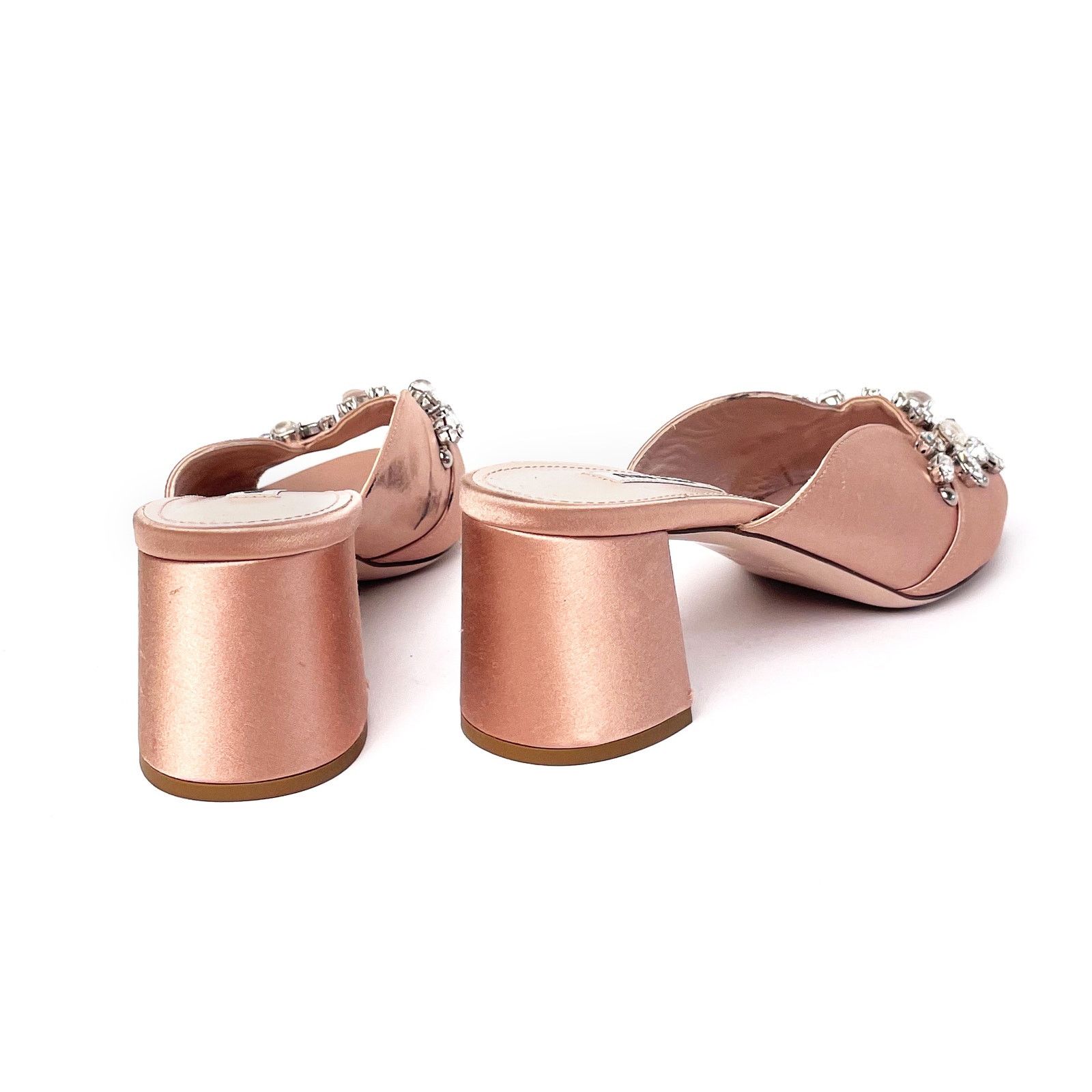 Miu Miu Pink Sparkle Mule Size US 7.5 / IT 37.5 - 3 Thumbnail