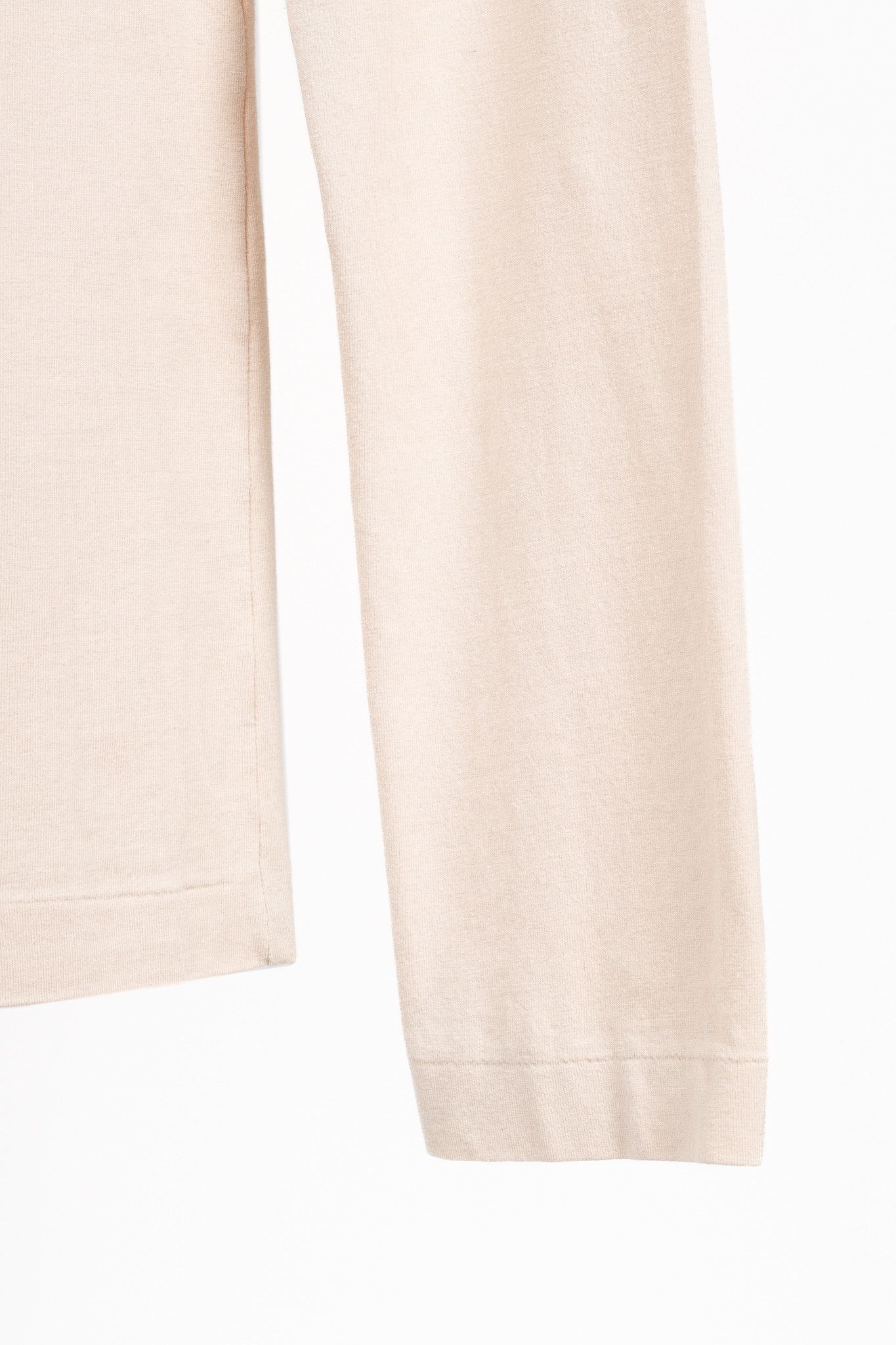 Jil Sander Jil Sander Peach Cotton Long-Sleeve T-Shirt Size L / US 10 / IT 46 - 6 Thumbnail