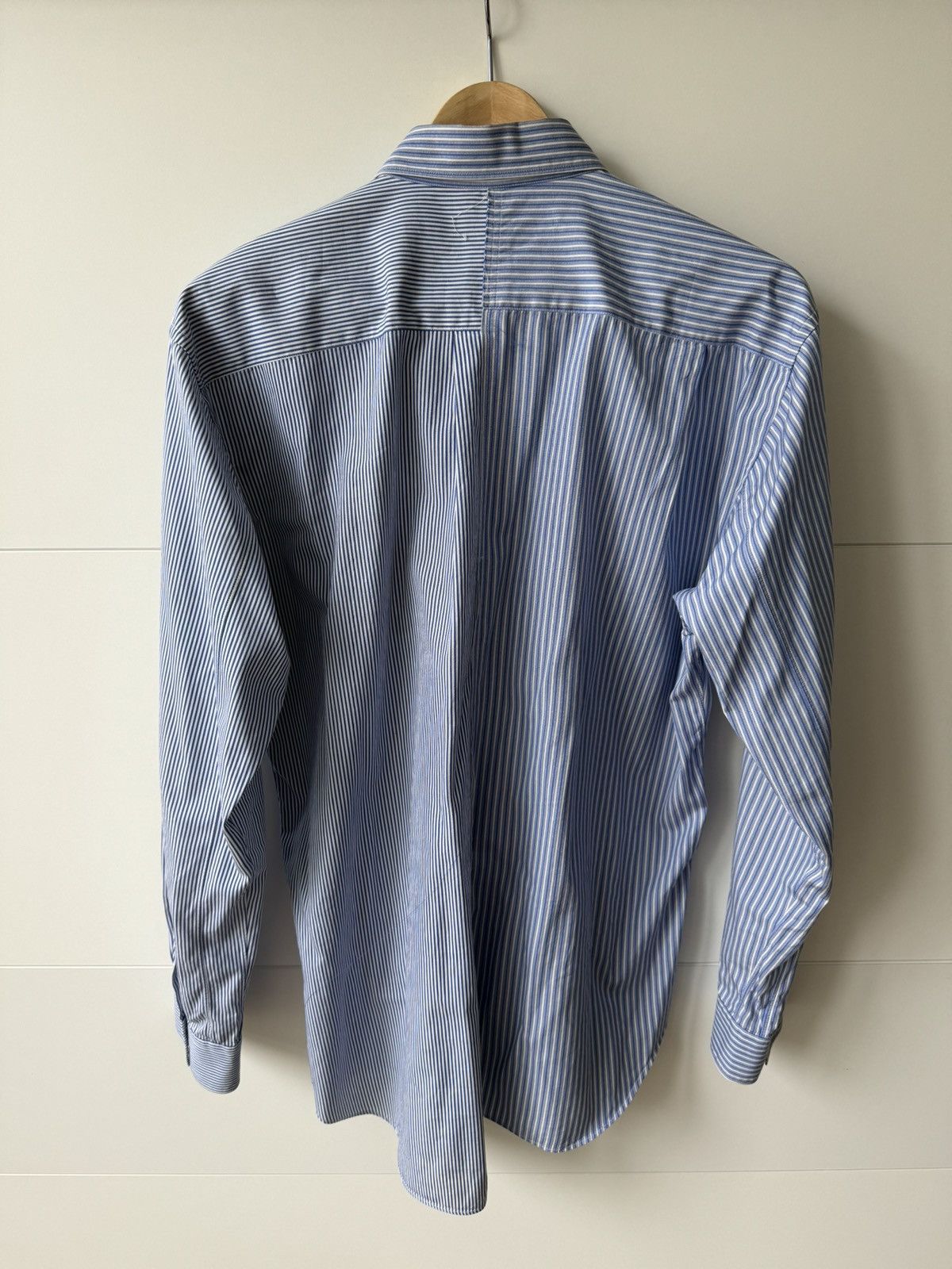 Comme des Garcons SHIRT [L] Striped Patchwork Shirt (SS09) Size US L / EU 52-54 / 3 - 4 Thumbnail