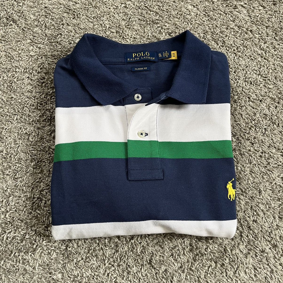 Polo Ralph Lauren 🔴Polo Ralph Lauren Shirt Size XL Stripes Size US XL / EU 56 / 4 - 11 Thumbnail
