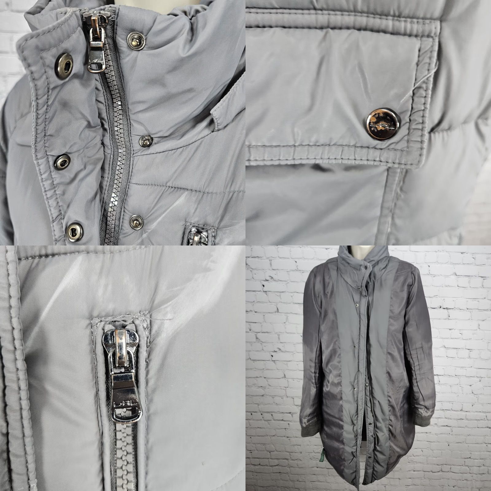 Ralph Lauren Lauren Ralph Lauren Grey Insulated Zip Parka Puffer Jacket Long Coat Large L Mens? (Wait) Size L / US 10 / IT 46 - 8 Thumbnail