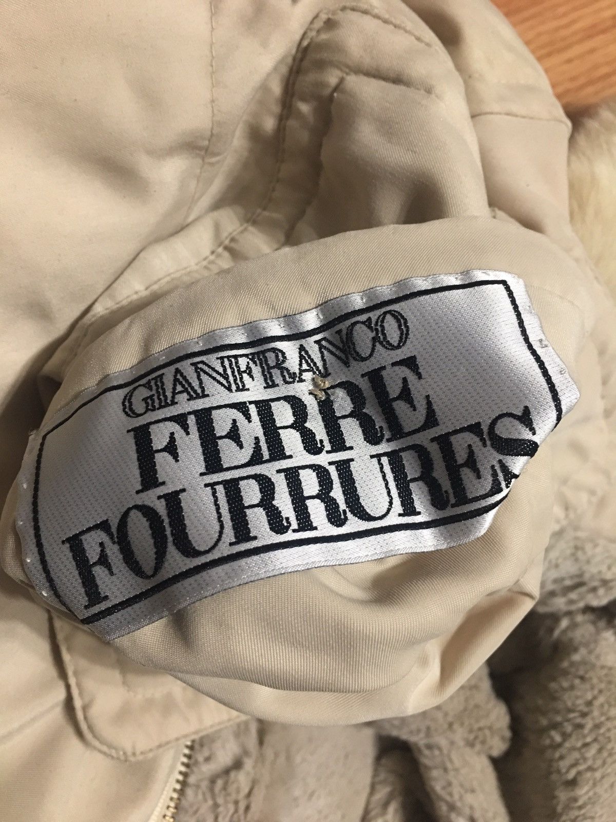 Gianfranco Ferre × Vintage Gianfranco Ferre Fourrures Vintage Fur Rabbit Coat Jacket Size M / US 6-8 / IT 42-44 - 14 Thumbnail