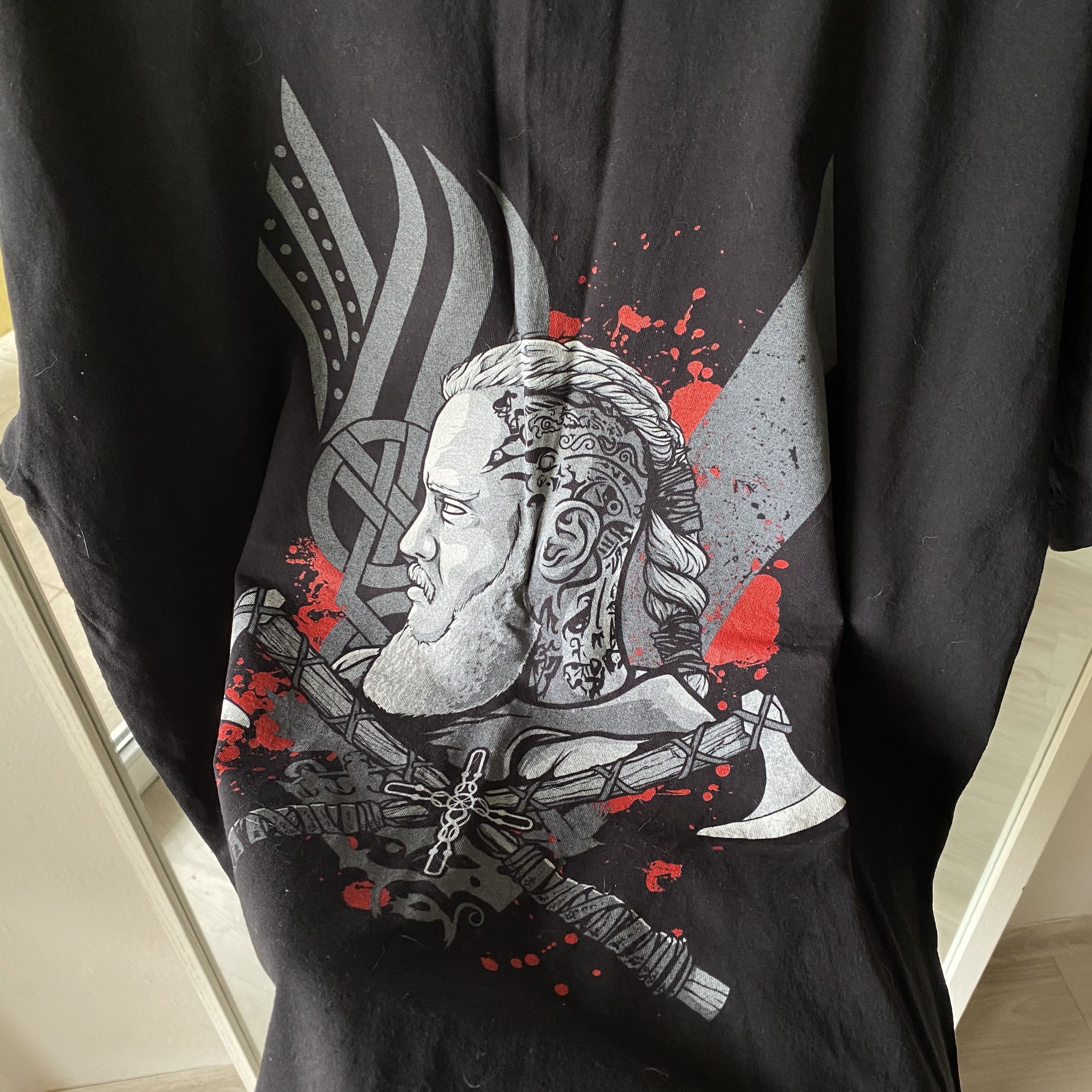 Band Tees Vintage 90s Death Viking Skulls Walhalla Movie Spiral tshirt Size US XL / EU 56 / 4 - 4 Thumbnail