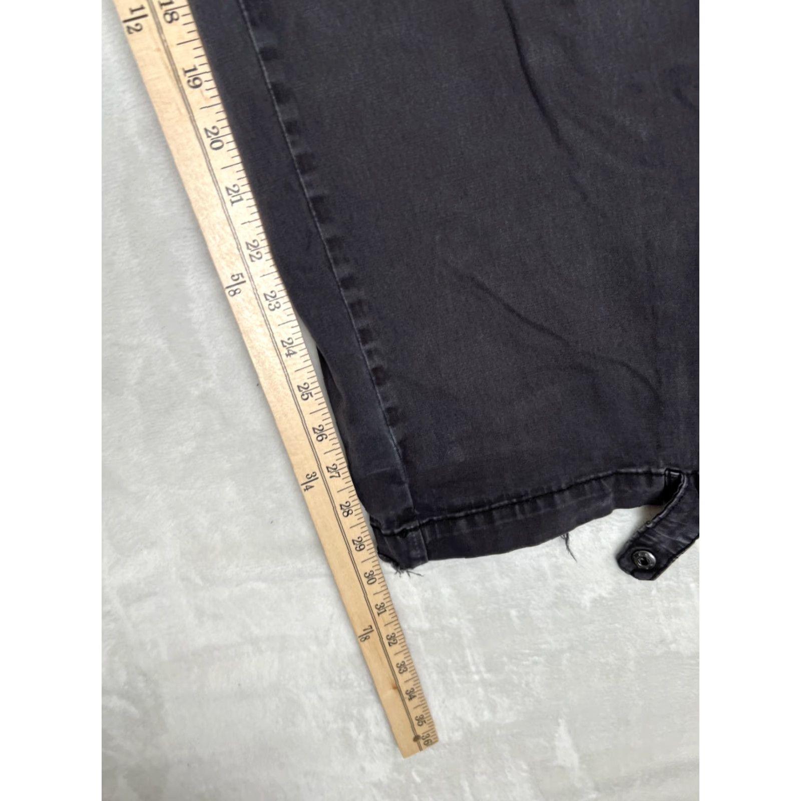 Pacsun PacSun Baggy Cargo Pants Mens Small Gray Relaxed Fit Drawstring Waist Strap Hem Size US 29 - 3 Thumbnail