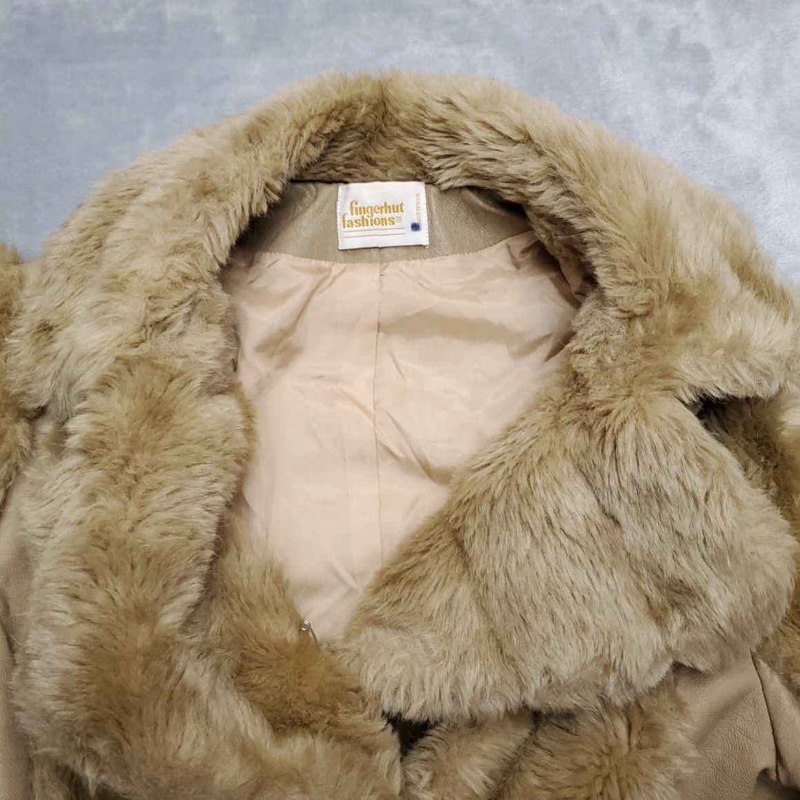 Vintage VINTAGE Fingerhut Coat Womens M Brown Faux Fur Lined 70s 80s USA Zipper Hooded Insulated Pockets Overcoat Size M / US 6-8 / IT 42-44 - 7 Thumbnail