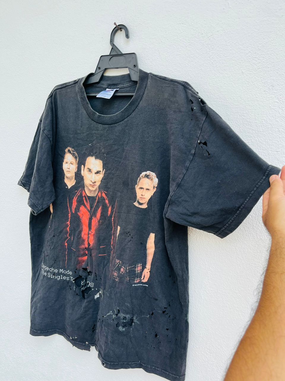 Band Tees × Vintage Vintage 90s Depeche Mode Very Hard For See This Shirt Size US XL / EU 56 / 4 - 5 Thumbnail