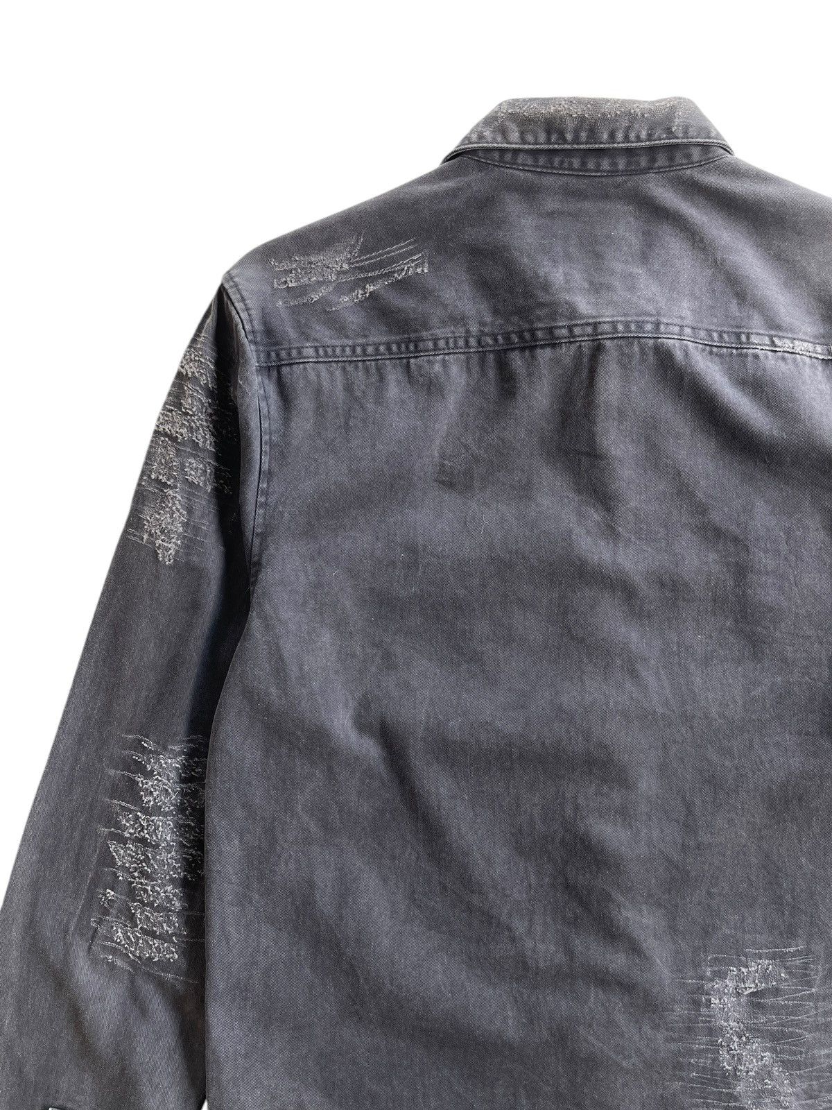 Zara Herren Zara Distressed Faded Shirt Size US S / EU 44-46 / 1 - 10 Thumbnail