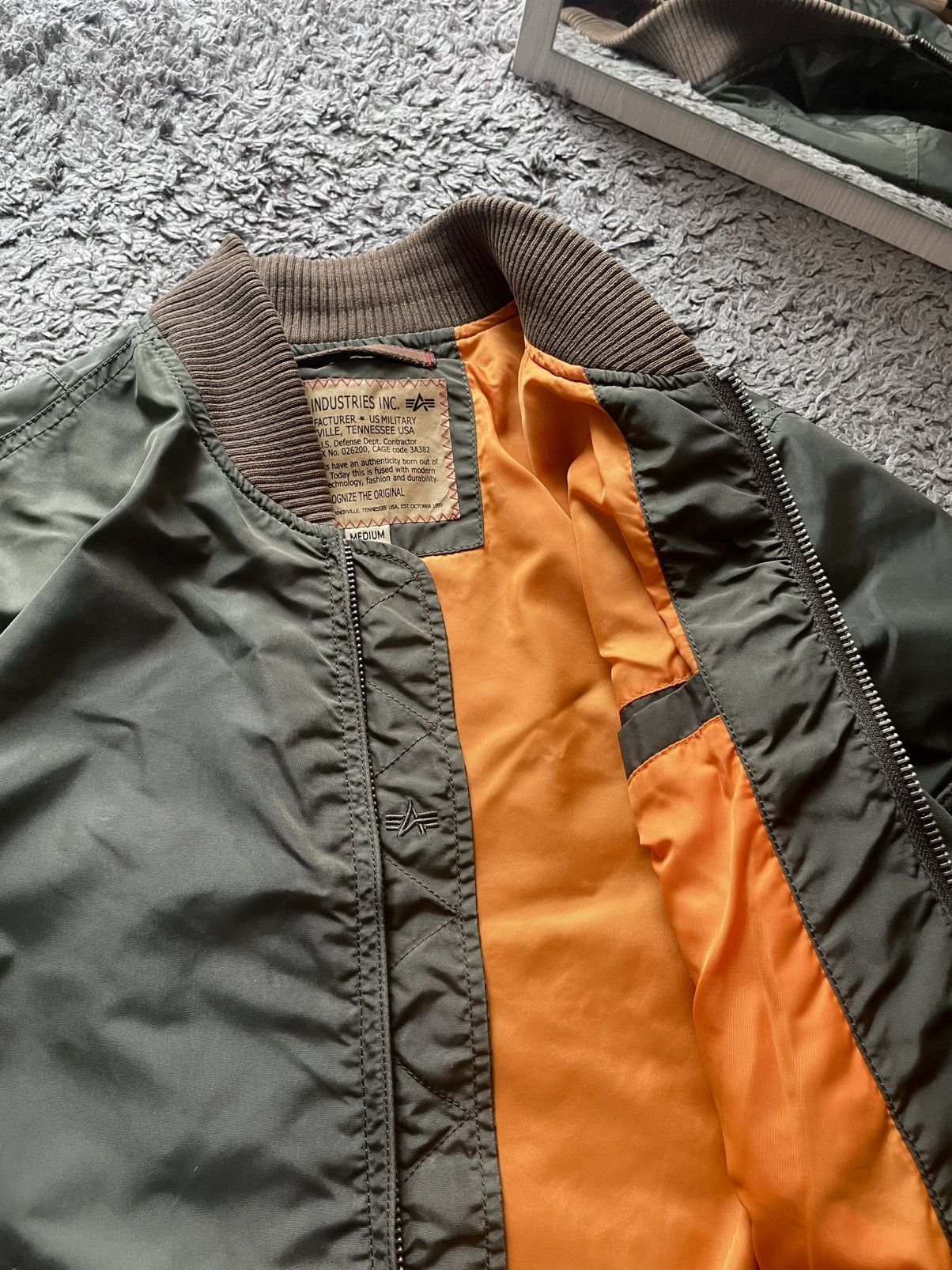 Alpha Industries × Vintage 00s Alpha Industries Streetwear Vintage Military Logo Rare Size US M / EU 48-50 / 2 - 9 Thumbnail