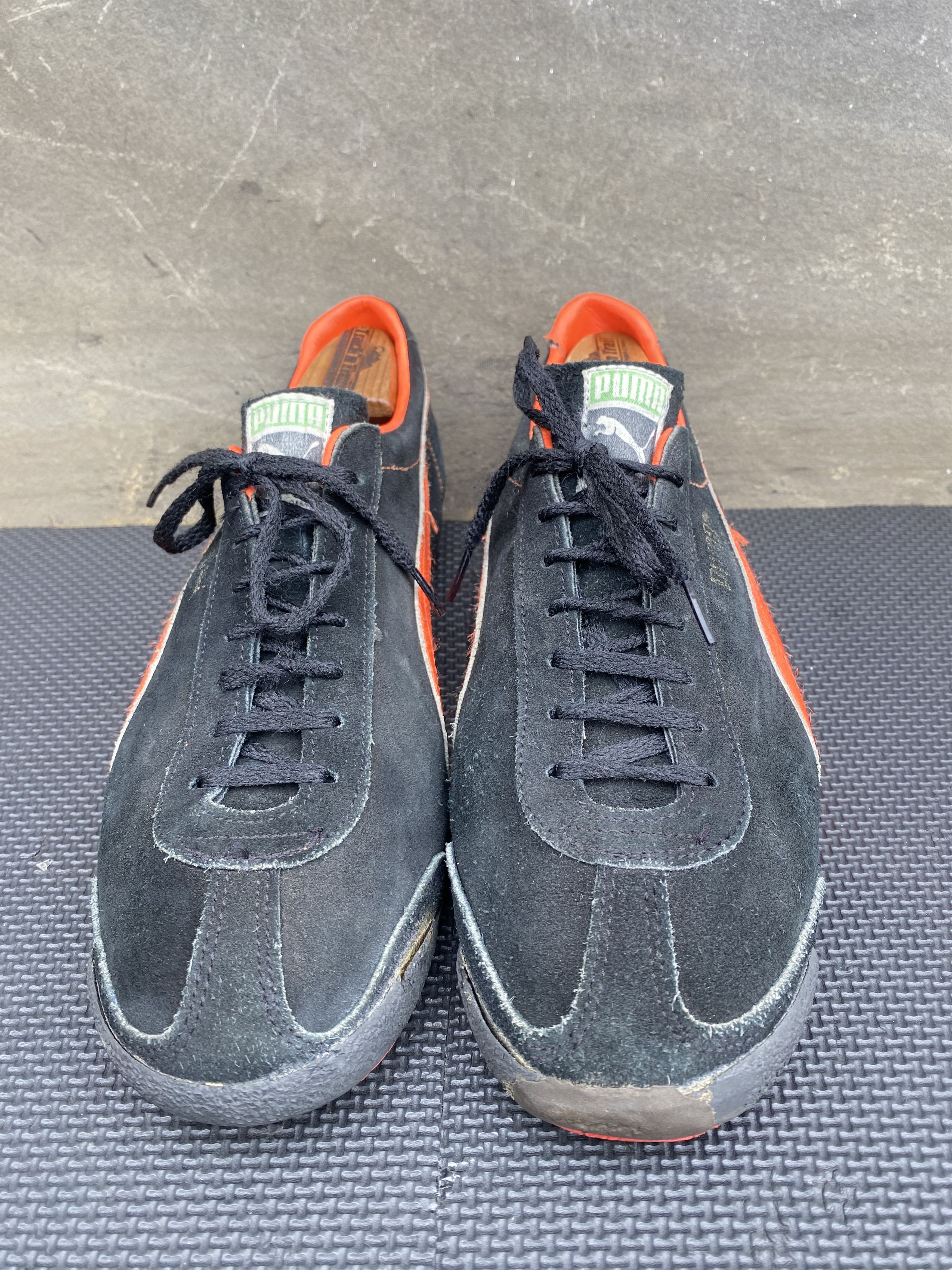 Puma × Vintage Puma RareTempo Suede BlackTrainers West Germany Vintage Size US 10 / EU 43 - 7 Thumbnail