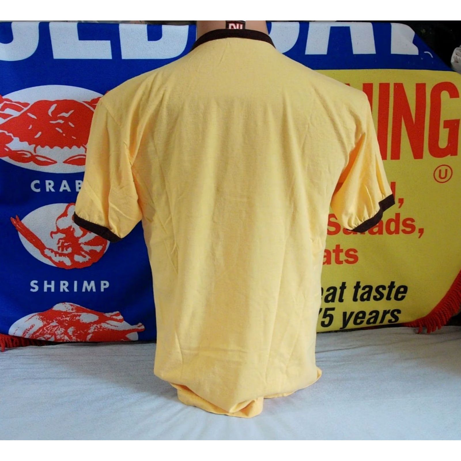 Vintage VINTAGE Cocoa Puffs TNT Trau & Loevner T-Shirt Men L Yellow Logo 2006 Cocoa Puffs Vintage T-Shirt Mens Large Size US L / EU 52-54 / 3 - 7 Thumbnail