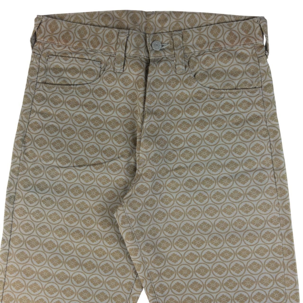 Evisu Vintage Evisu Kamon Flower Monogram Trousers Womens Size W28 Size 28" / US 6 / IT 42 - 1 Thumbnail
