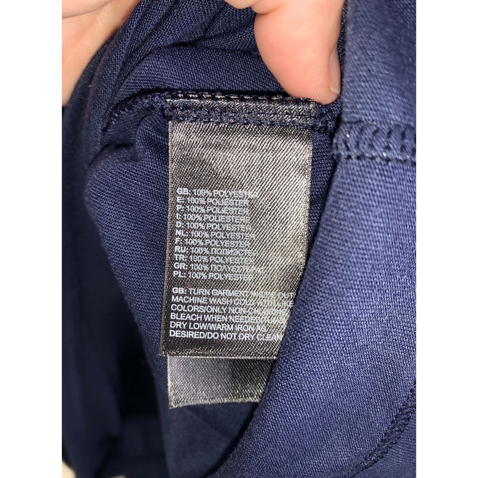 The North Face The North Face Polo Shirt Navy Blue Mens XL Flash Dry Button Collared Short Sleeve Logo Image: 11395 Size US XL / EU 56 / 4 - 4 Thumbnail