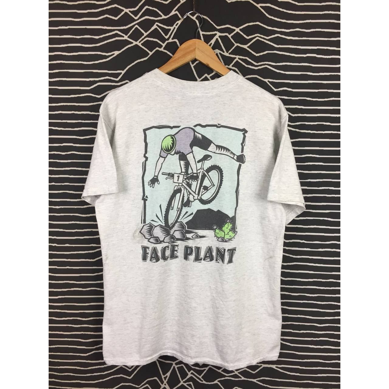 Vintage Vtg 90s Primal Wear Plants To Avoid Face Plant Bicyle Tee Size US L / EU 52-54 / 3 - 1 Thumbnail