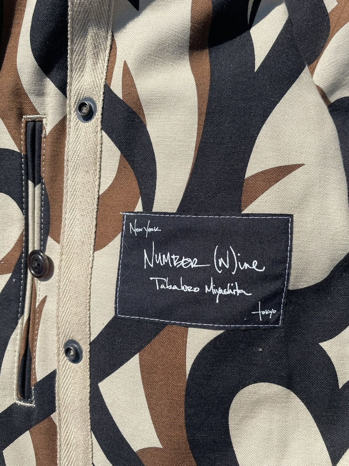 Number (N)ine AW04 “Give Peace A Chance” - Number Nine Tribal Camo Jacket Size US XL / EU 56 / 4 - 3 Thumbnail