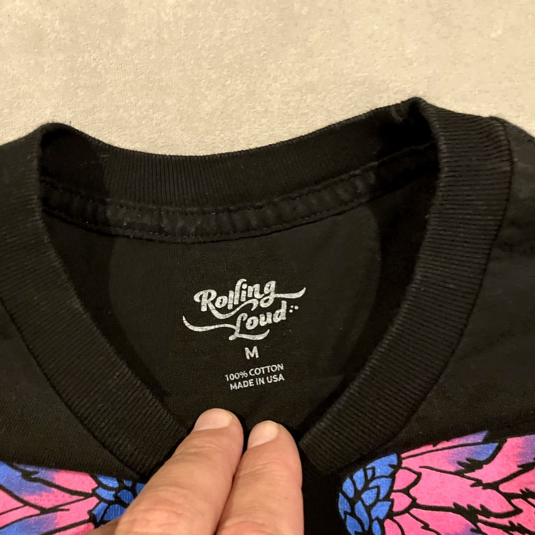 Vintage Rolling Loud 2017 Los Angeles Concert Tour FUTURE T Shirt Medium Awesome Size US M / EU 48-50 / 2 - 3 Thumbnail