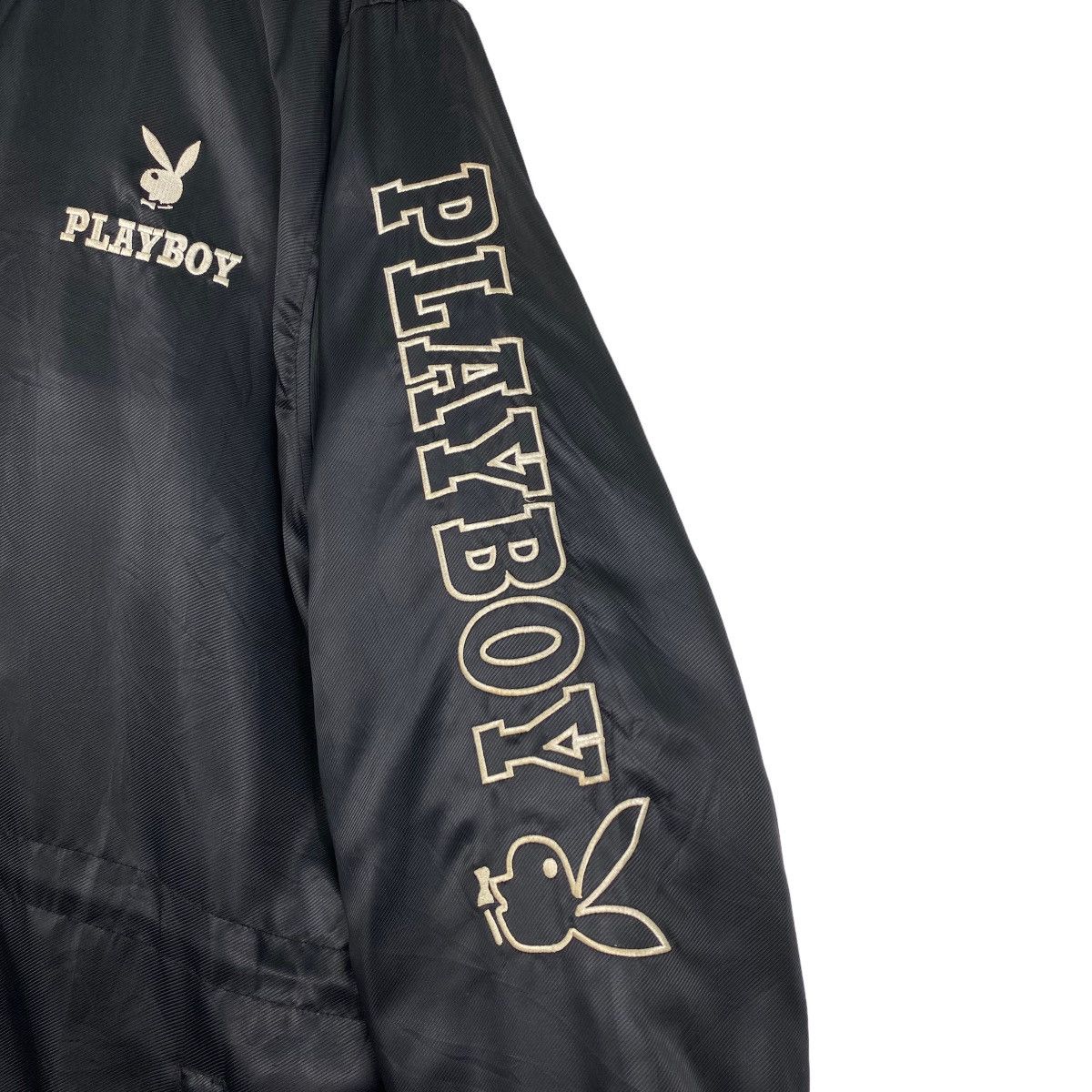 Japanese Brand × Playboy Vintage Playboy Coach Jacket Hoodie Size XL Size US L / EU 52-54 / 3 - 7 Thumbnail