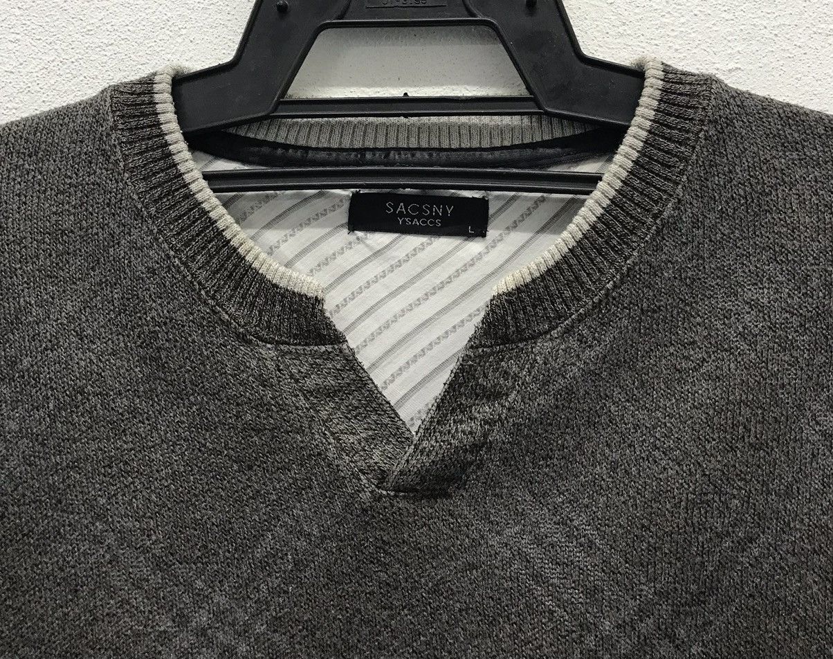 Japanese Brand × Vintage × Yohji Yamamoto Vintage YOHJI YAMAMOTO SACSNY Y’SACCS SWEATSHIRT Size US L / EU 52-54 / 3 - 3 Thumbnail