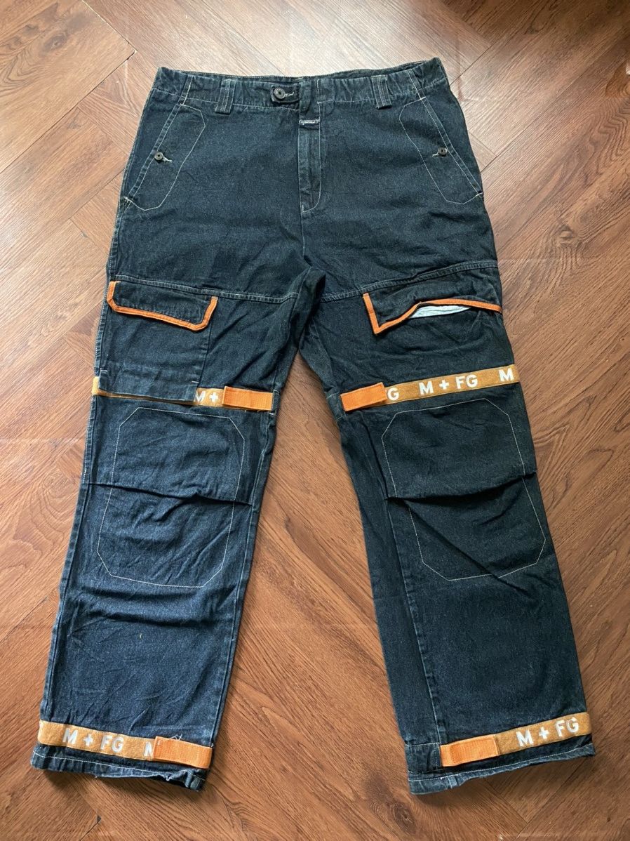 If Six Was Nine × Marithe + Francois Girbaud Marithe Francois Girbaud Oversize Baggy Jeans Size US 41 - 1 Thumbnail