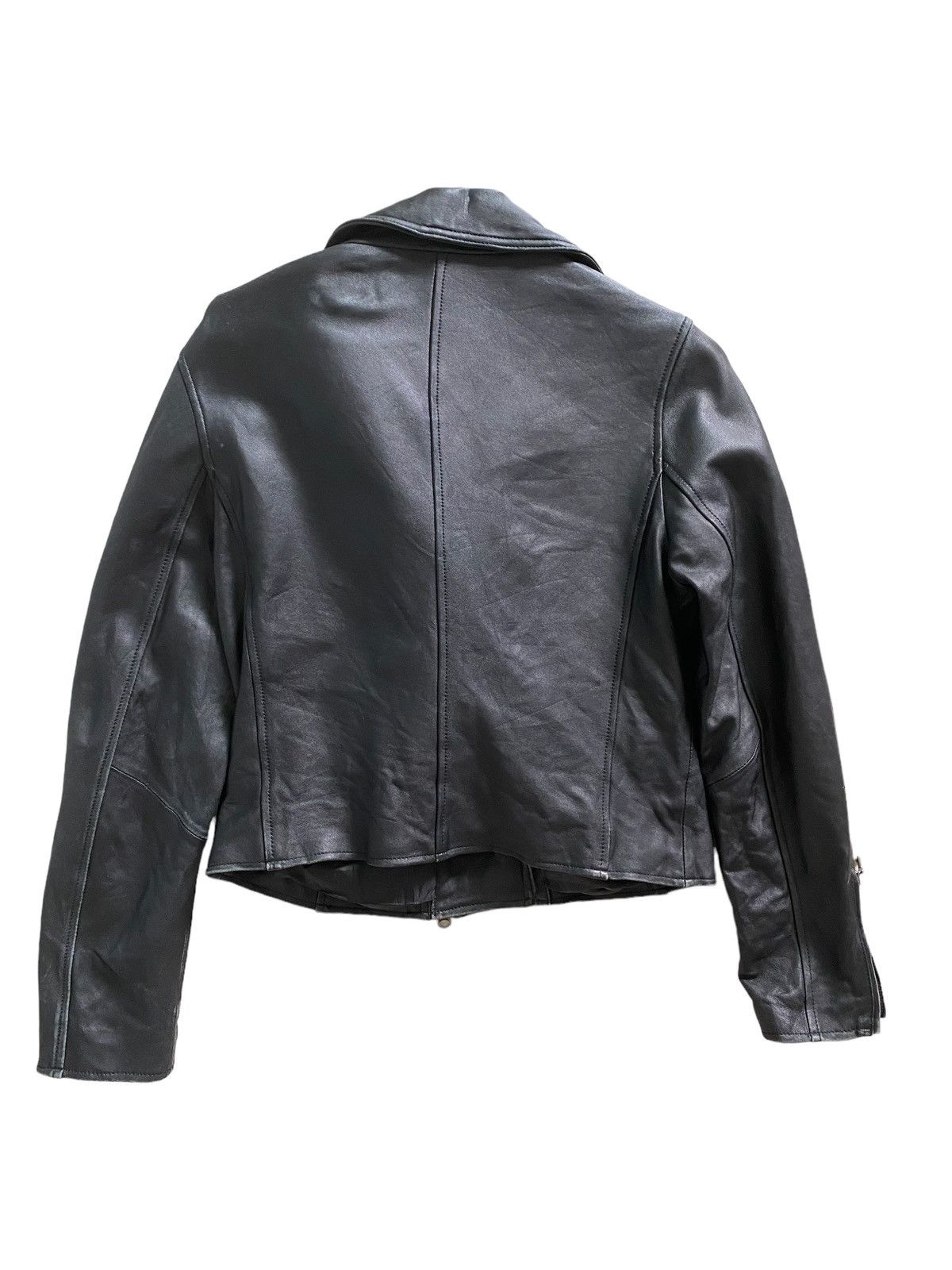 If Six Was Nine Leather Jacket CONPIACERE Design Punk zipper malcom X style Size US M / EU 48-50 / 2 - 5 Thumbnail