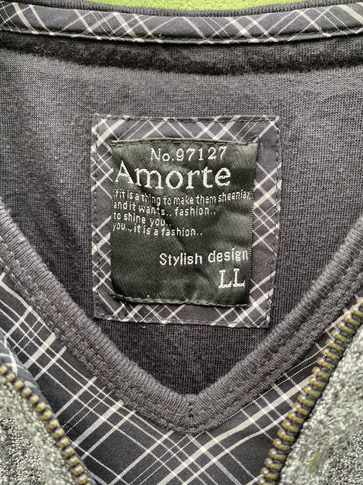 Japanese Brand Amorte Japanese Vintage Goth Grunge Punk Dark Luxury Style Size US XL / EU 56 / 4 - 7 Thumbnail