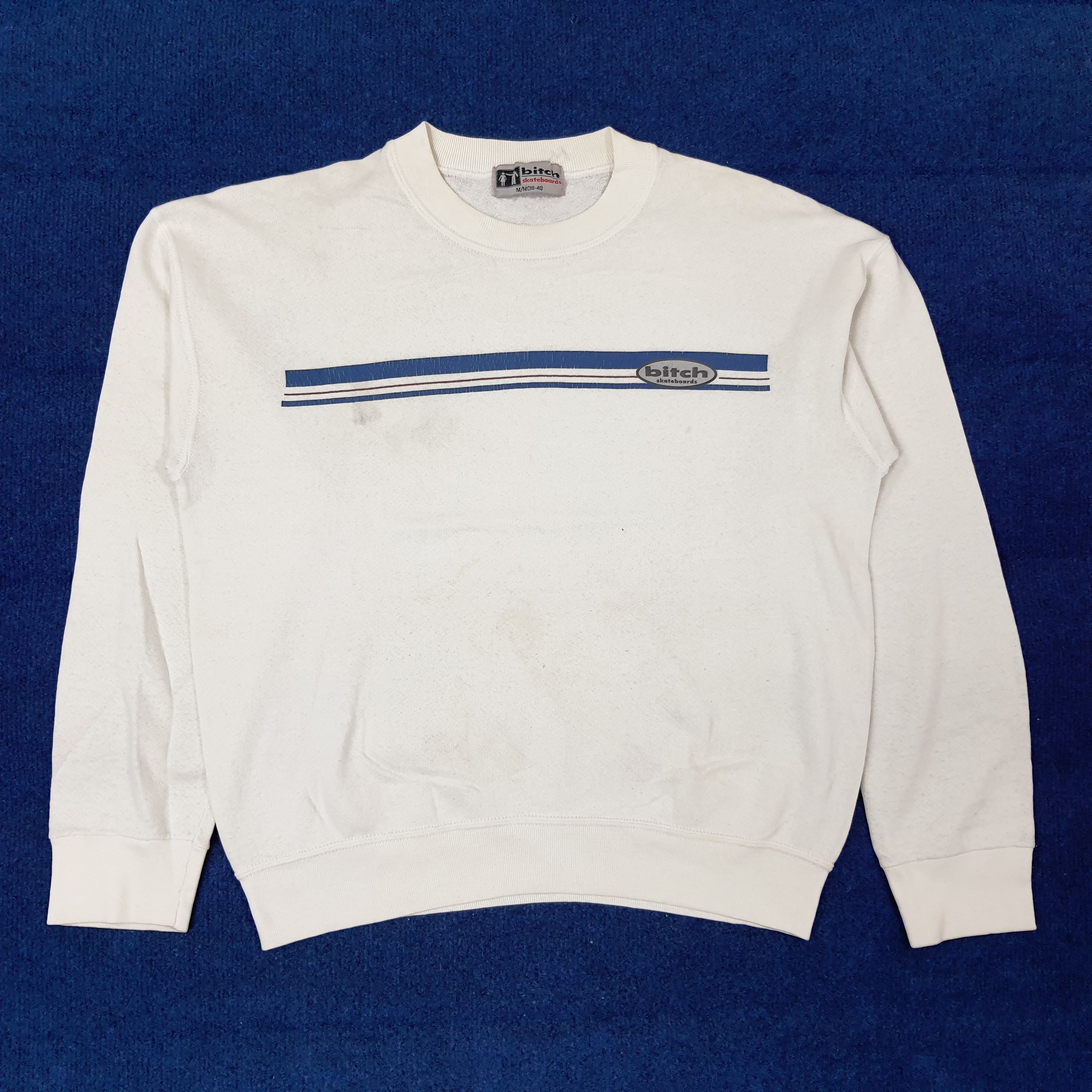 Vintage Vintage Bitch Skateboards Streetwear Sweatshirt C261N2 Size US M / EU 48-50 / 2 - 1 Thumbnail