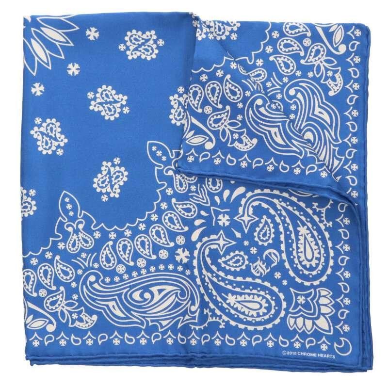 Chrome Hearts Chrome Hearts Bandana Silk Scarf Size ONE SIZE - 1 Thumbnail
