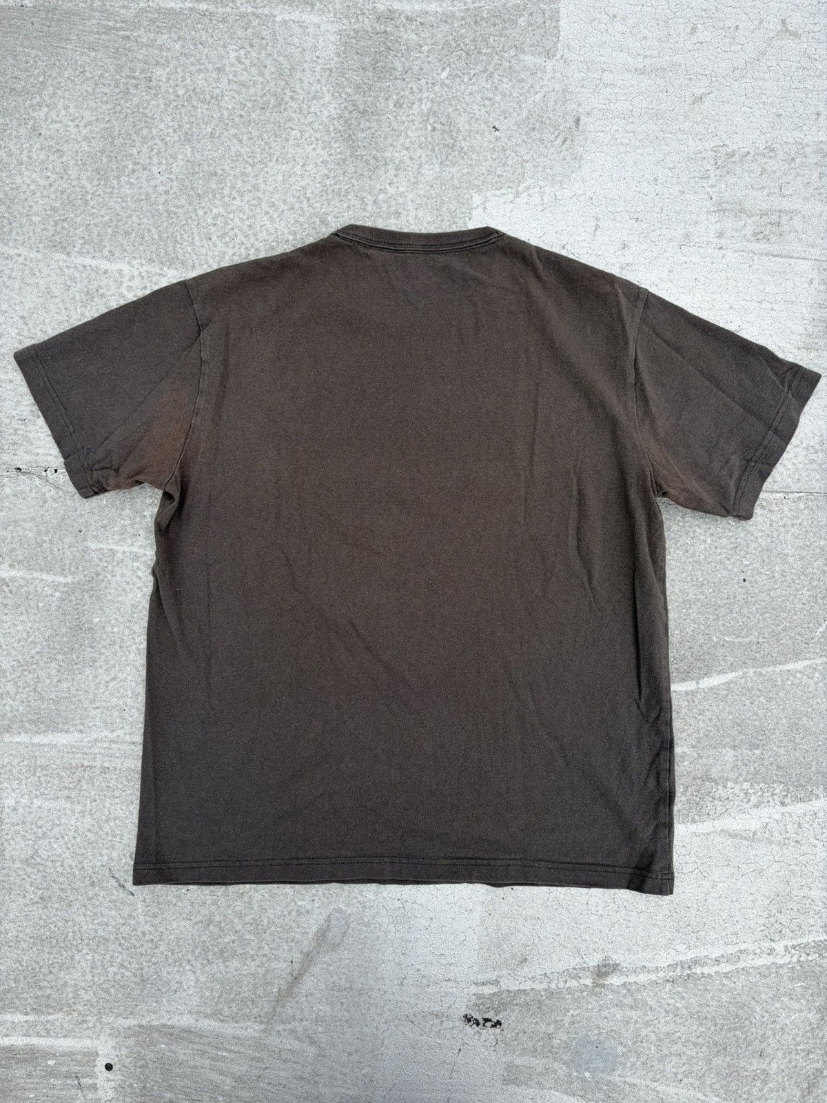 Muji MUJI heavyweight grey cotton pocket T shirt large sun faded Size US L / EU 52-54 / 3 - 3 Thumbnail