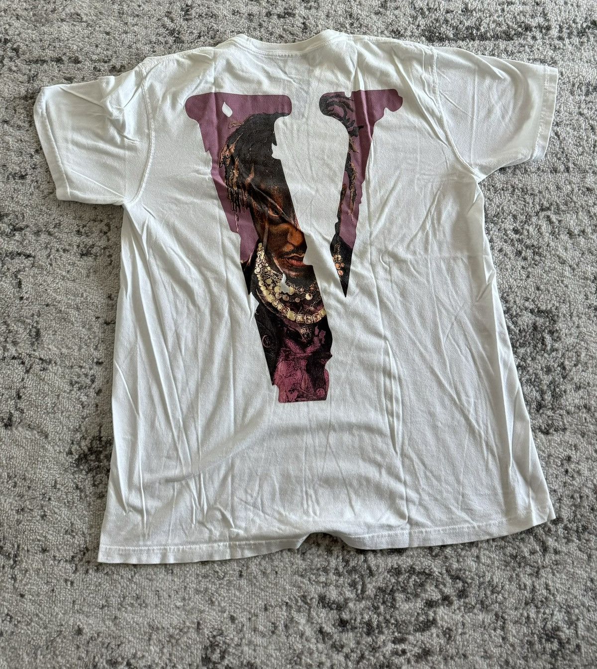 Vlone Vlone Legends Never Die Juice World T-Shirt Size US L / EU 52-54 / 3 - 6 Thumbnail