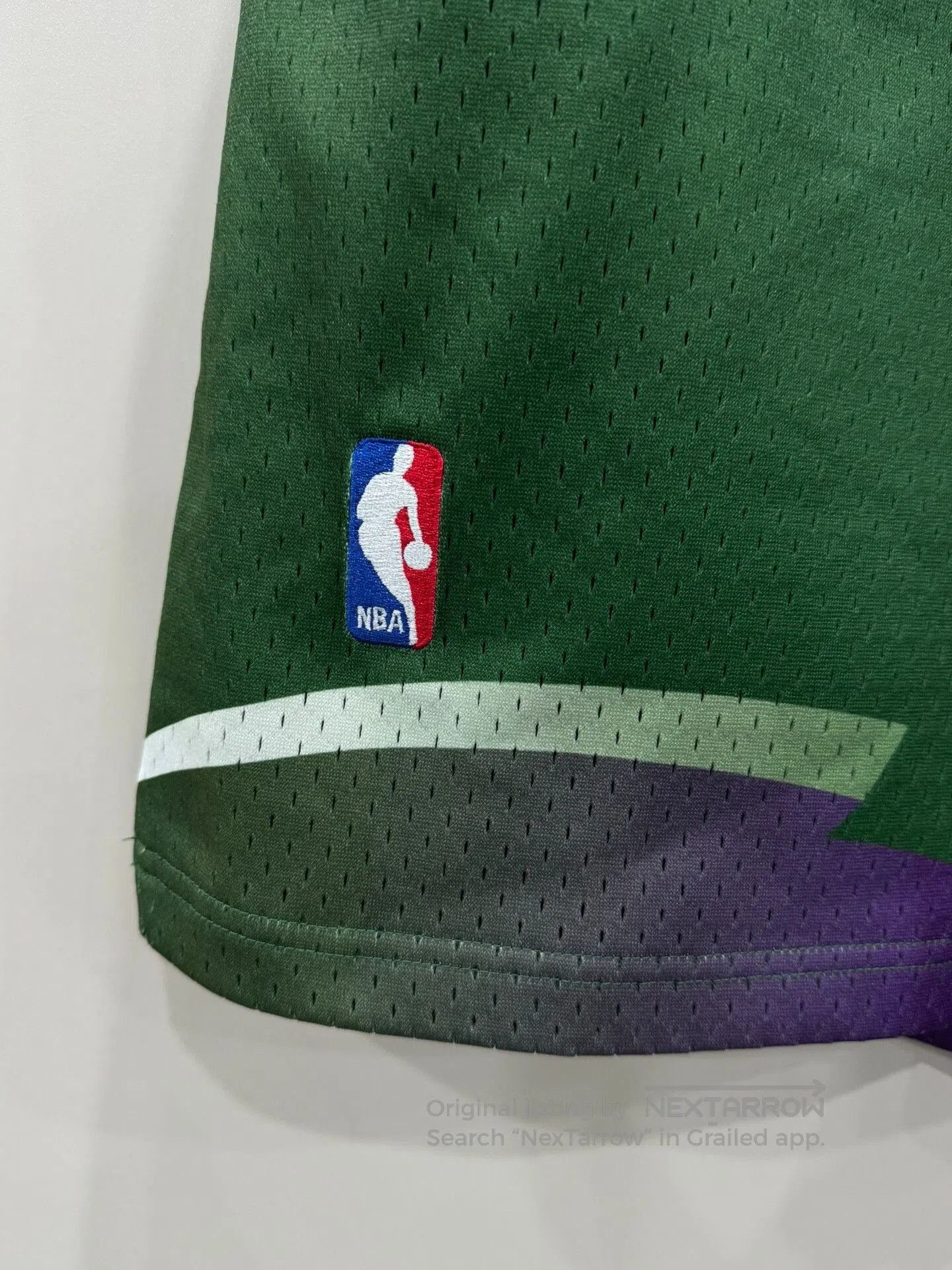 Just Don Mitchell Ness Bucks Basketball Shorts XL. Size US 40 / EU 56 - 4 Thumbnail