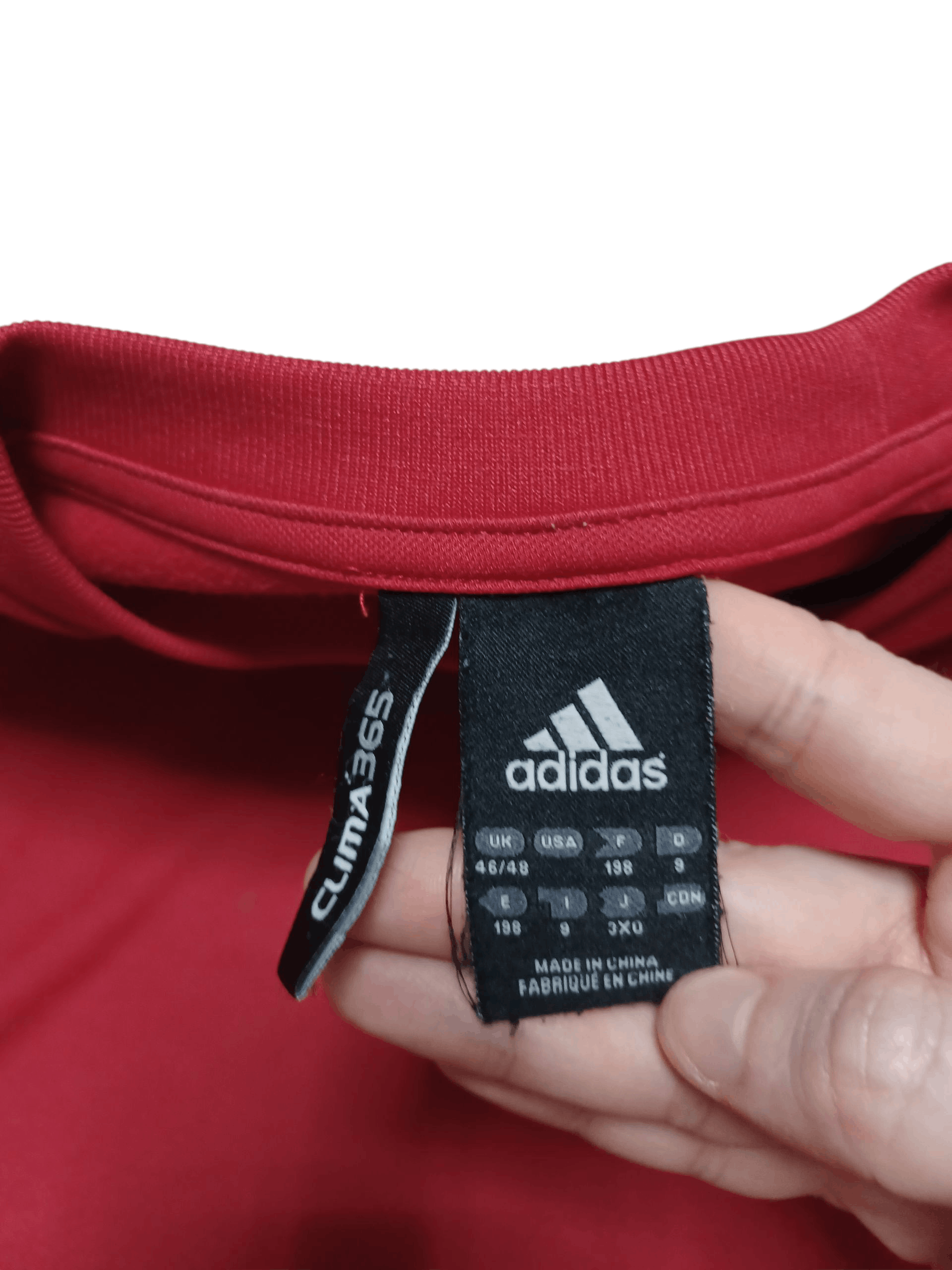 Adidas NURNBERG ADIDAS VINTAGE 2009 SOCCER TRAINING SWEATSHIRT Size US XL / EU 56 / 4 - 4 Thumbnail