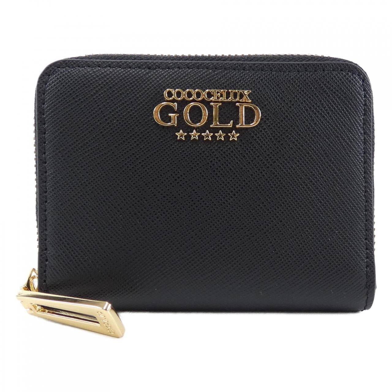 Other Other COCOCELUX GOLD Wallet Leather Short Wallet DUTY FREE for USA Size ONE SIZE - 1 Thumbnail