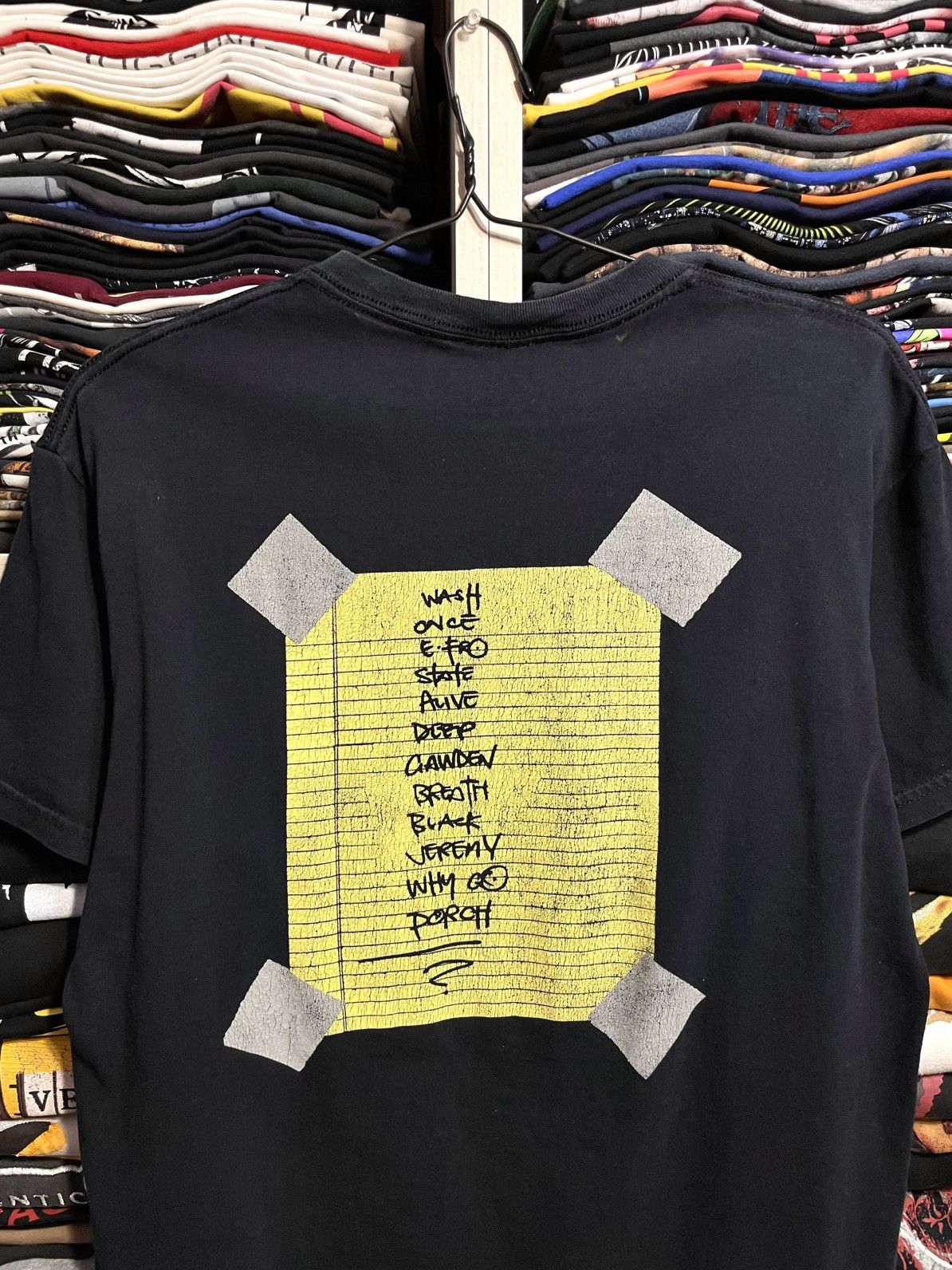 Band Tees Vintage 00s Pearl Jam Alive Stickman Rock Band T-Shirt Size US M / EU 48-50 / 2 - 11 Thumbnail