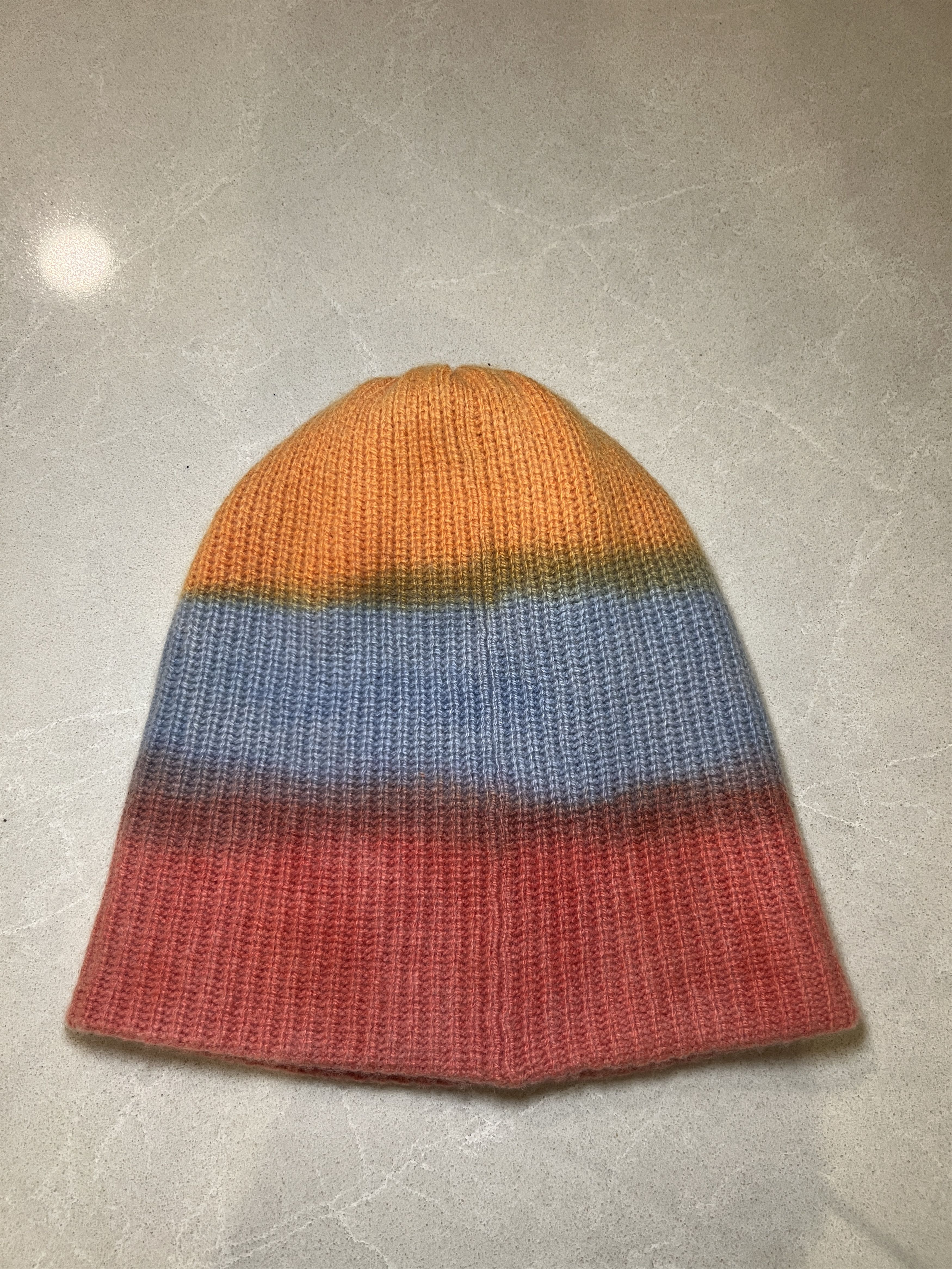 The Elder Statesman BNWT Elder Statesman Cashmere Striped Beanie Size ONE SIZE - 3 Thumbnail