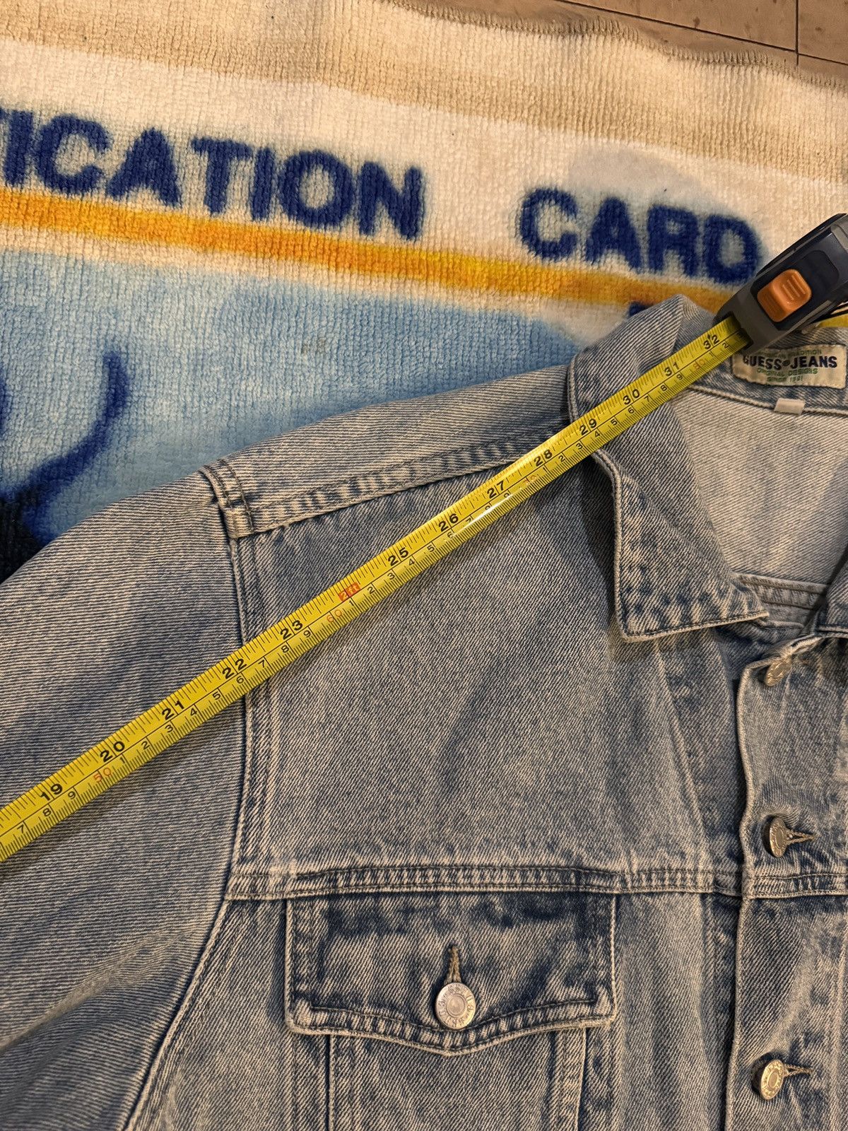 Guess Vintage Guess Jean Jacket Size US S / EU 44-46 / 1 - 9 Thumbnail