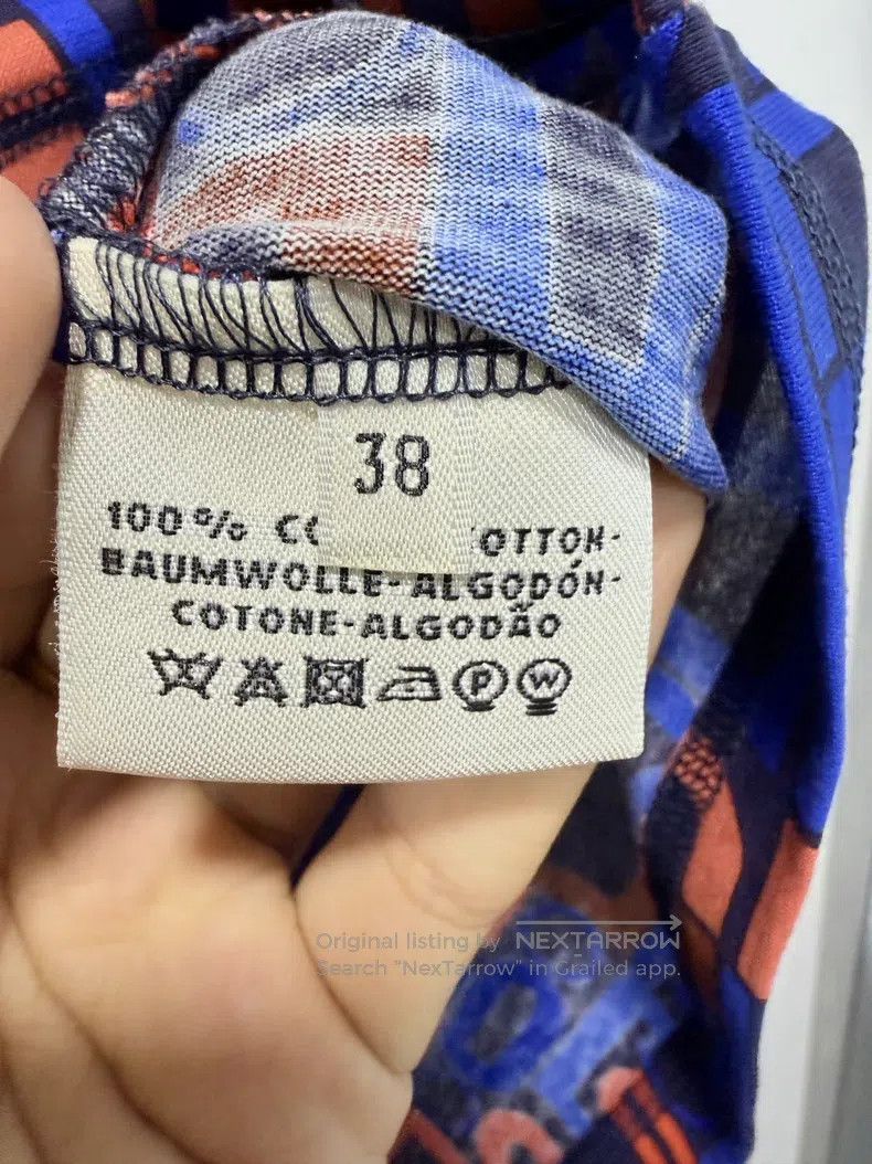 Hermes Hermes Geometric printed slim-fit short-sleeve shirt Size XS / US 0-2 / IT 36-38 - 4 Thumbnail