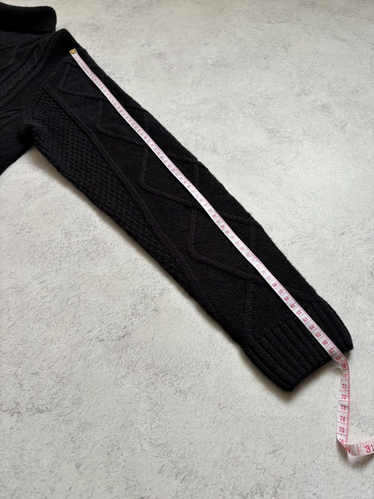 Folk Folk Dark Grey Cable Roll Neck Jumper Knit Sweater Size 4 Size US S / EU 44-46 / 1 - 12 Thumbnail