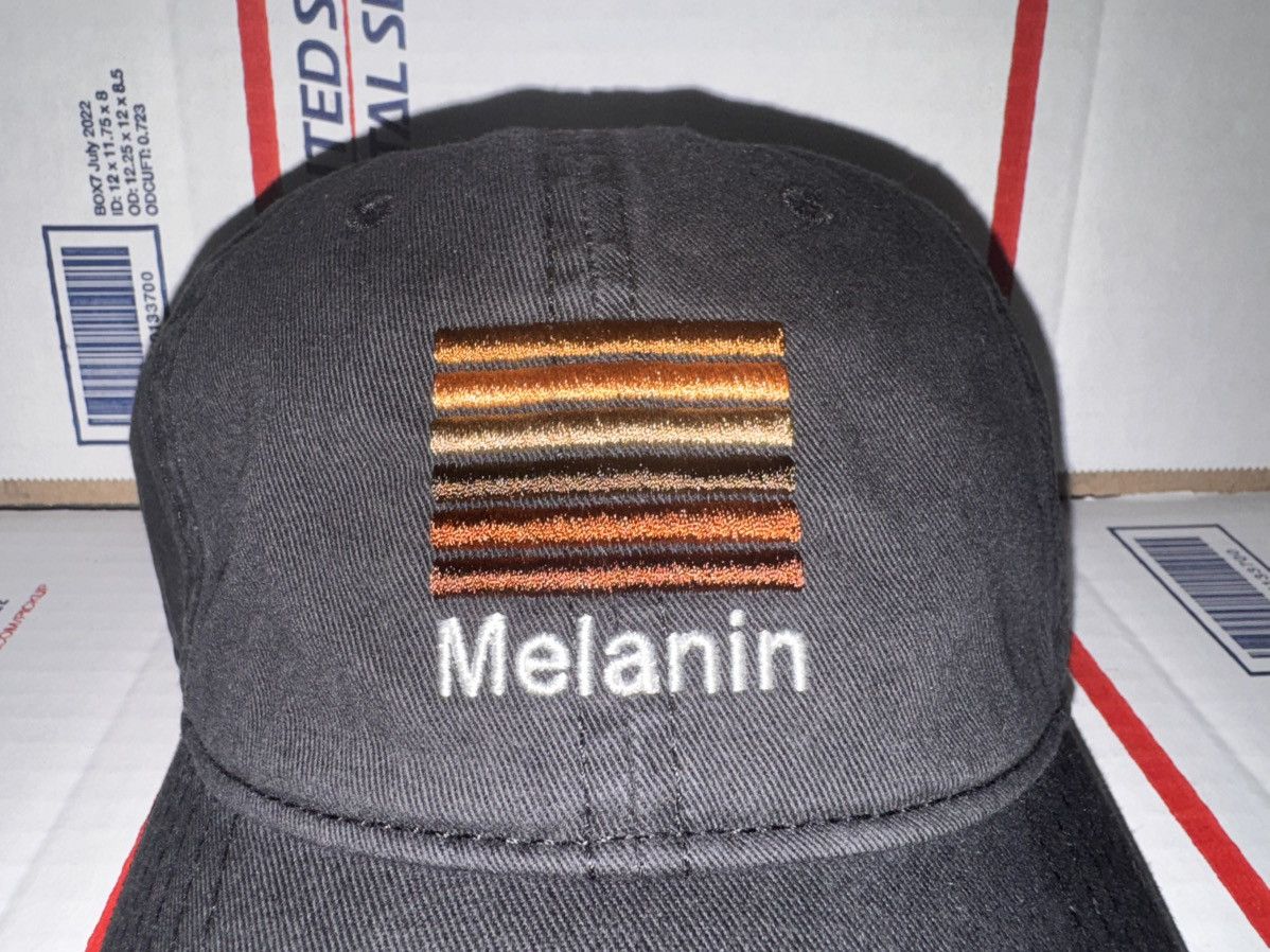 Mad Engine Mad engine LA baseball cap dad hat jnisex Melanin black :) Size ONE SIZE - 2 Thumbnail