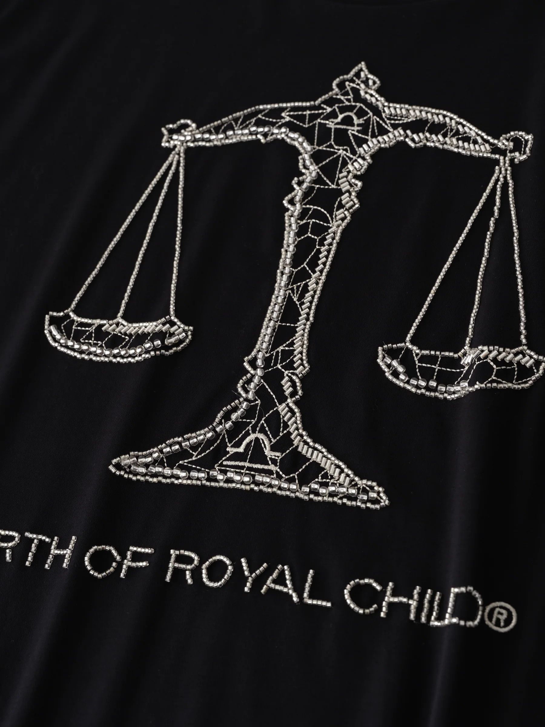 Birth of Royal Child Birth of Royal Child 'Zodiac Libra' Black Tee Size US M / EU 48-50 / 2 - 3 Thumbnail