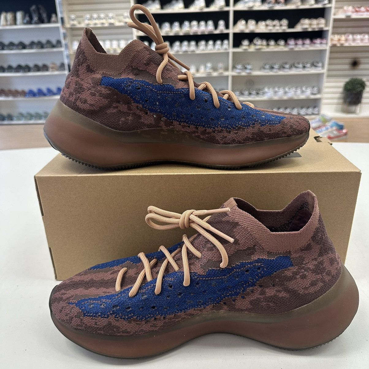 Adidas Size 11.5 - Adidas Yeezy Boost 380 Men's Azure Reflective Size US 11.5 / EU 44-45 - 2 Thumbnail