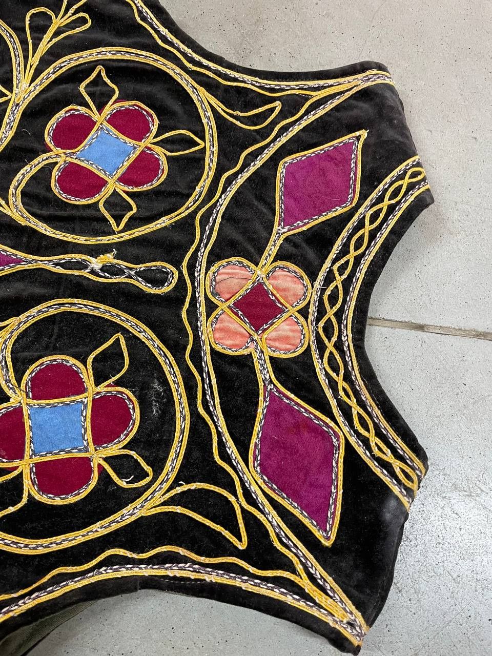 Other Hand Made Japanese Brand Patchwork Vest Embroidery Size M / US 6-8 / IT 42-44 - 7 Thumbnail