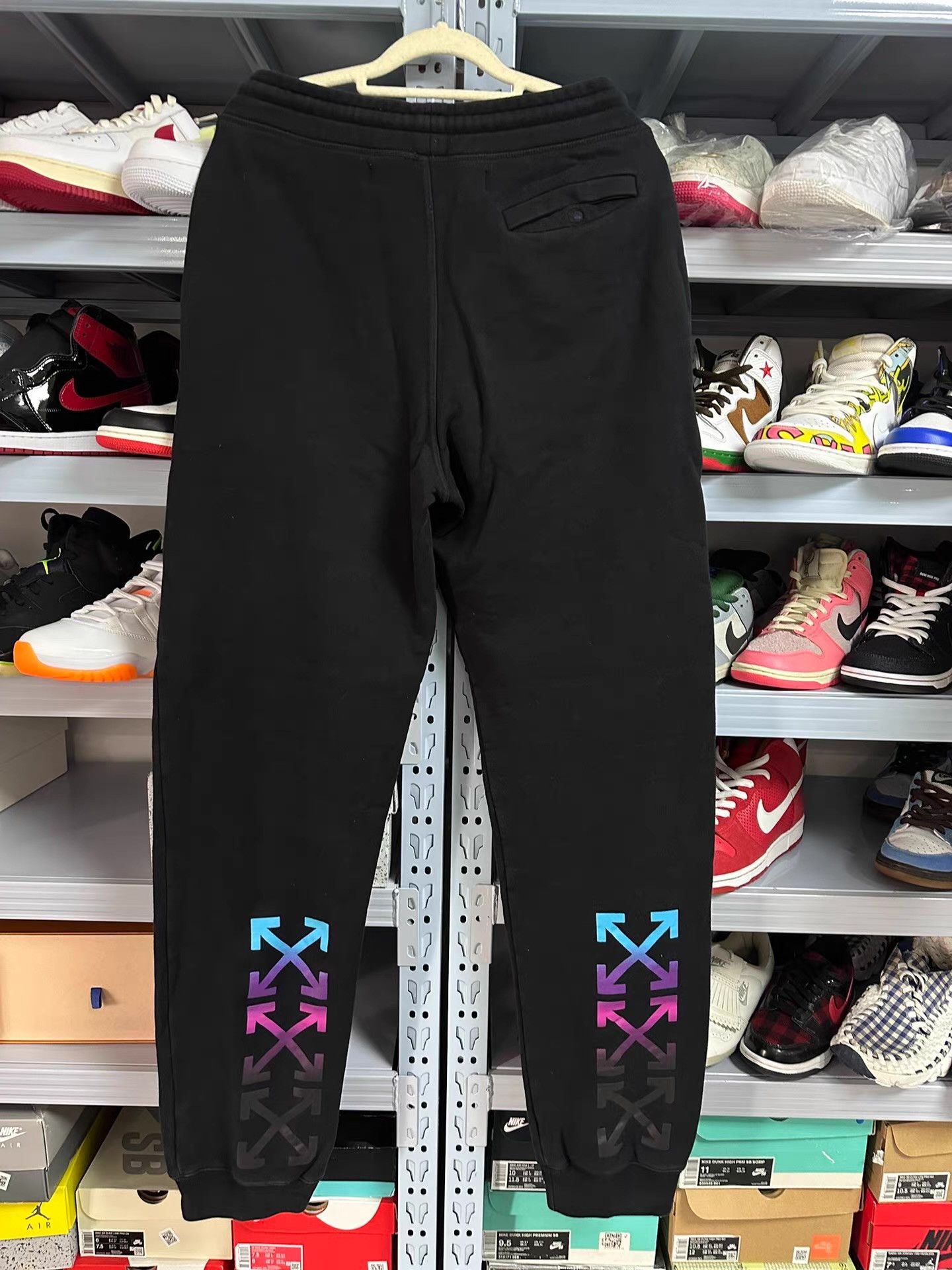Off-White Off-White Blue Label Sweatpants Ｑ20 Size US 34 / EU 50 - 3 Thumbnail