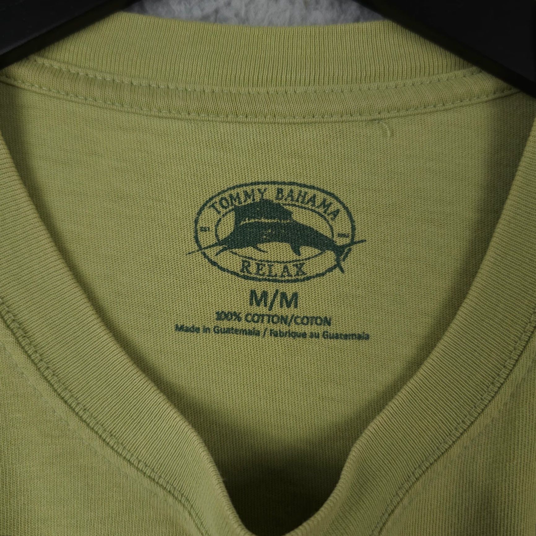Tommy Bahama Tommy Bahama Shirt Mens M Green Relief Pitcher Beer Baseball Tee Grunge Shirt Vintage No N/A Size US M / EU 48-50 / 2 - 3 Thumbnail
