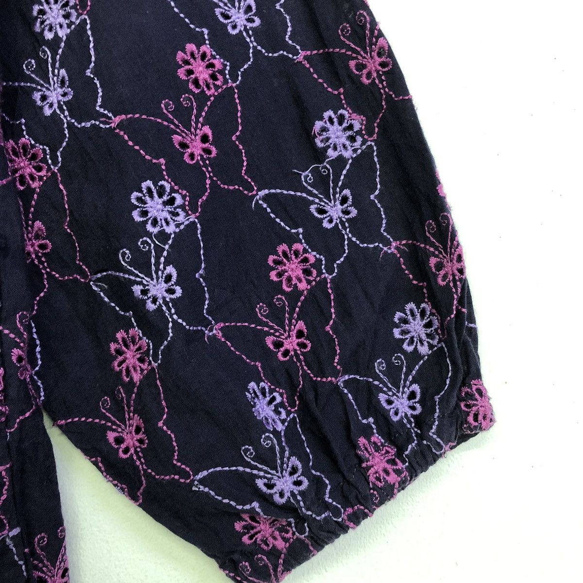 Hanae Mori Hanae Mori Motive Floral Women Blouses Dress Size L / US 10 / IT 46 - 7 Thumbnail